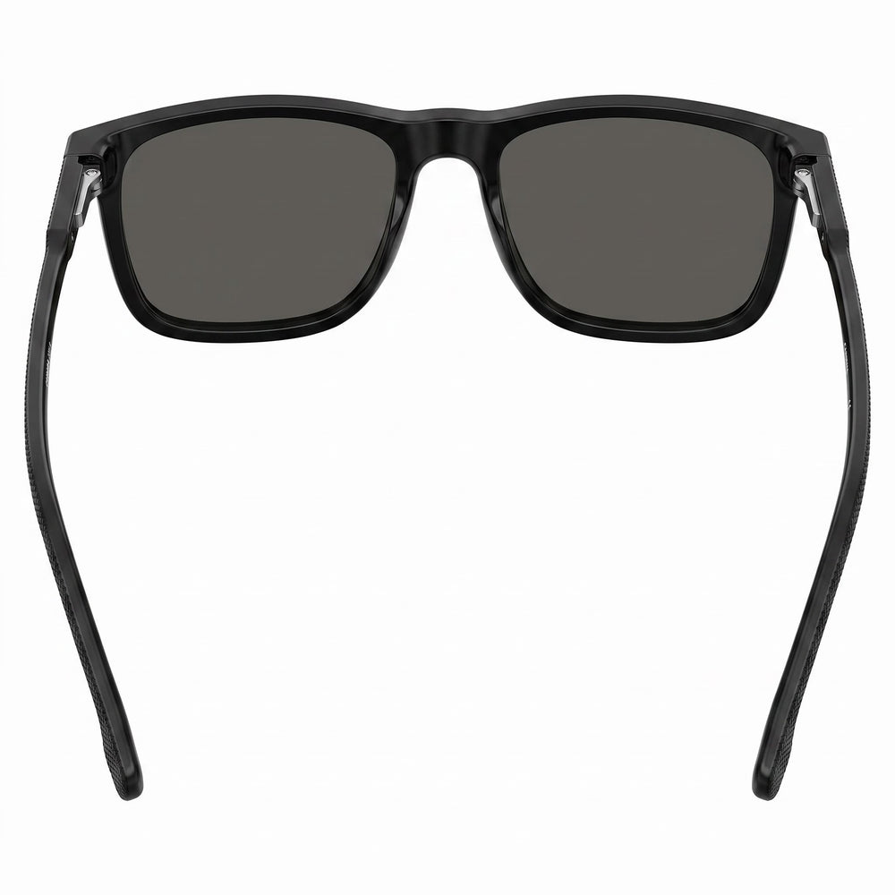 Gafas de sol Carrera 231/S unisex, armazón de poliamida negro, lentes de policarbonato con protección UV, 55mm