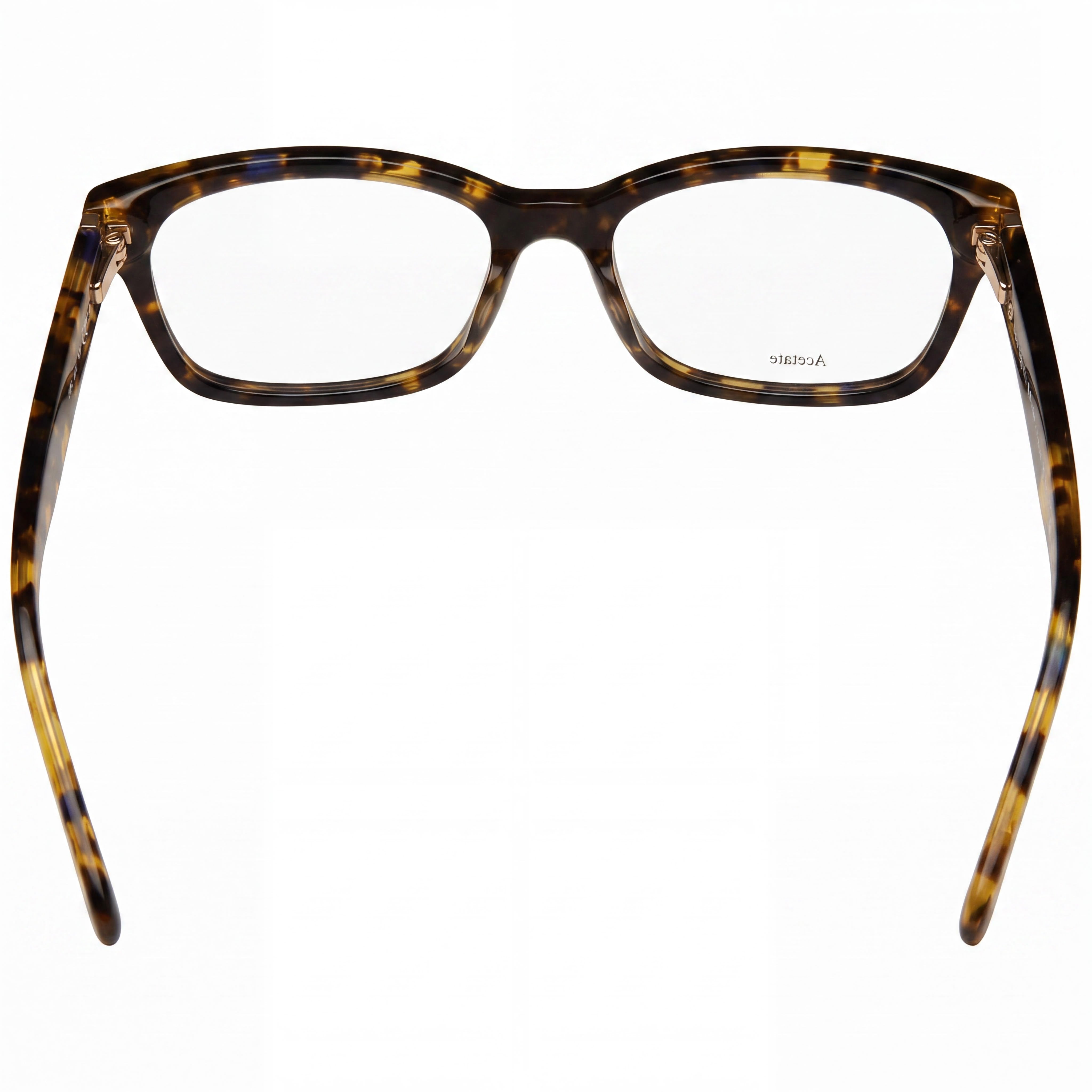 kate spade new york Jeri Gafas de mujer de montura de plástico azul habana con lentes polarizadas transparentes, ancho de lente 50mm, Photo 2