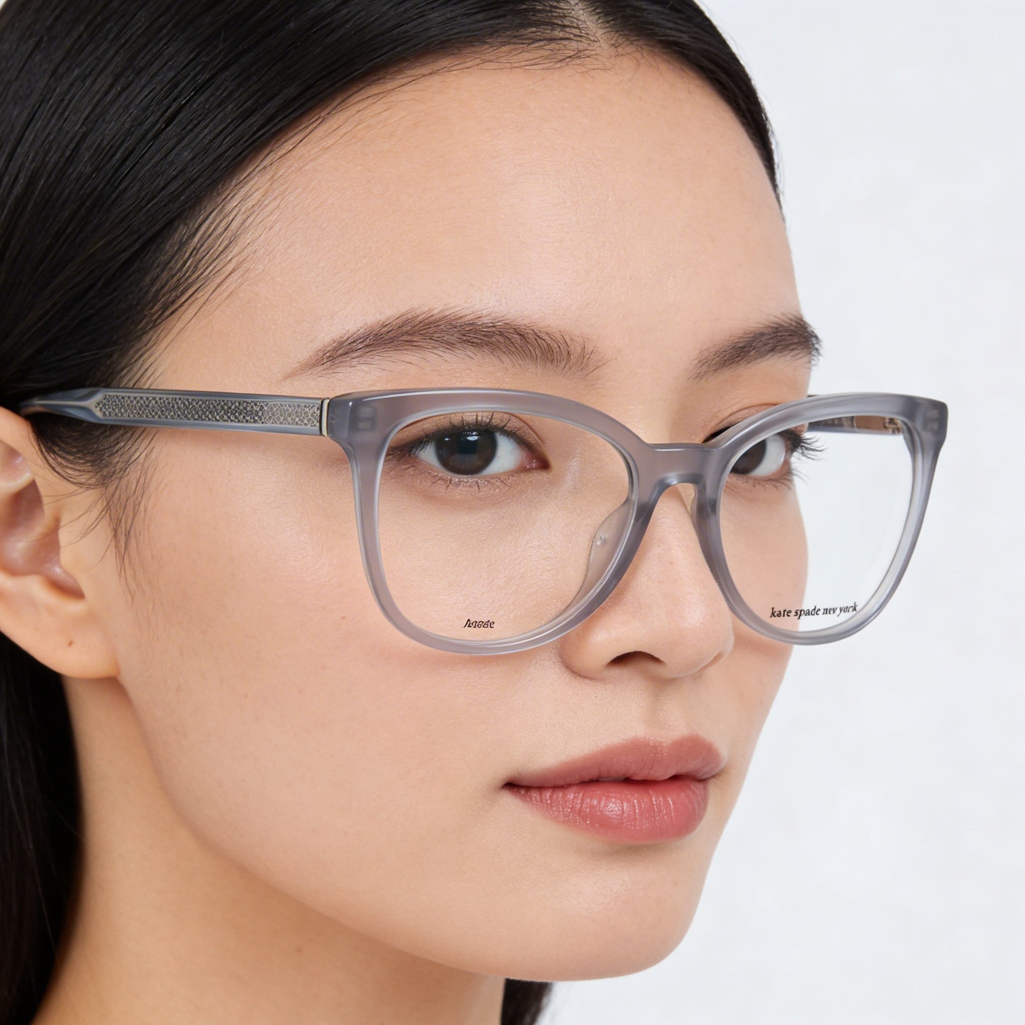 Gafas Kate Spade New York Sariyah de Acetato Azul para Mujer, Lentes de Demostración Transparentes, Aptas para Receta Médica 52mm, Photo 5