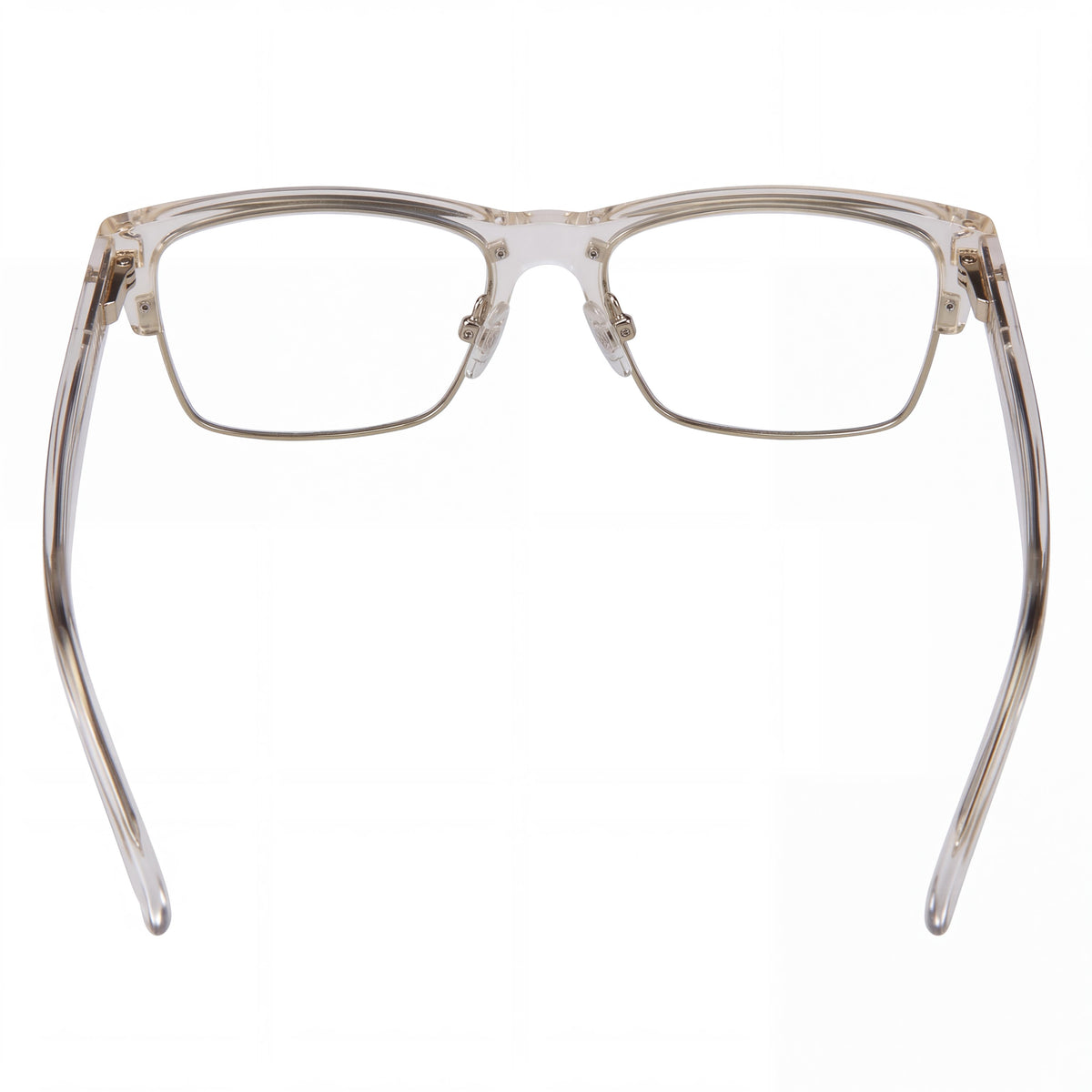 Huntington Surf & Sport Weston 5050 57 Unisex Sunglasses with Crystal Matte Silver Frame and Plastic Lenses, Photo 3