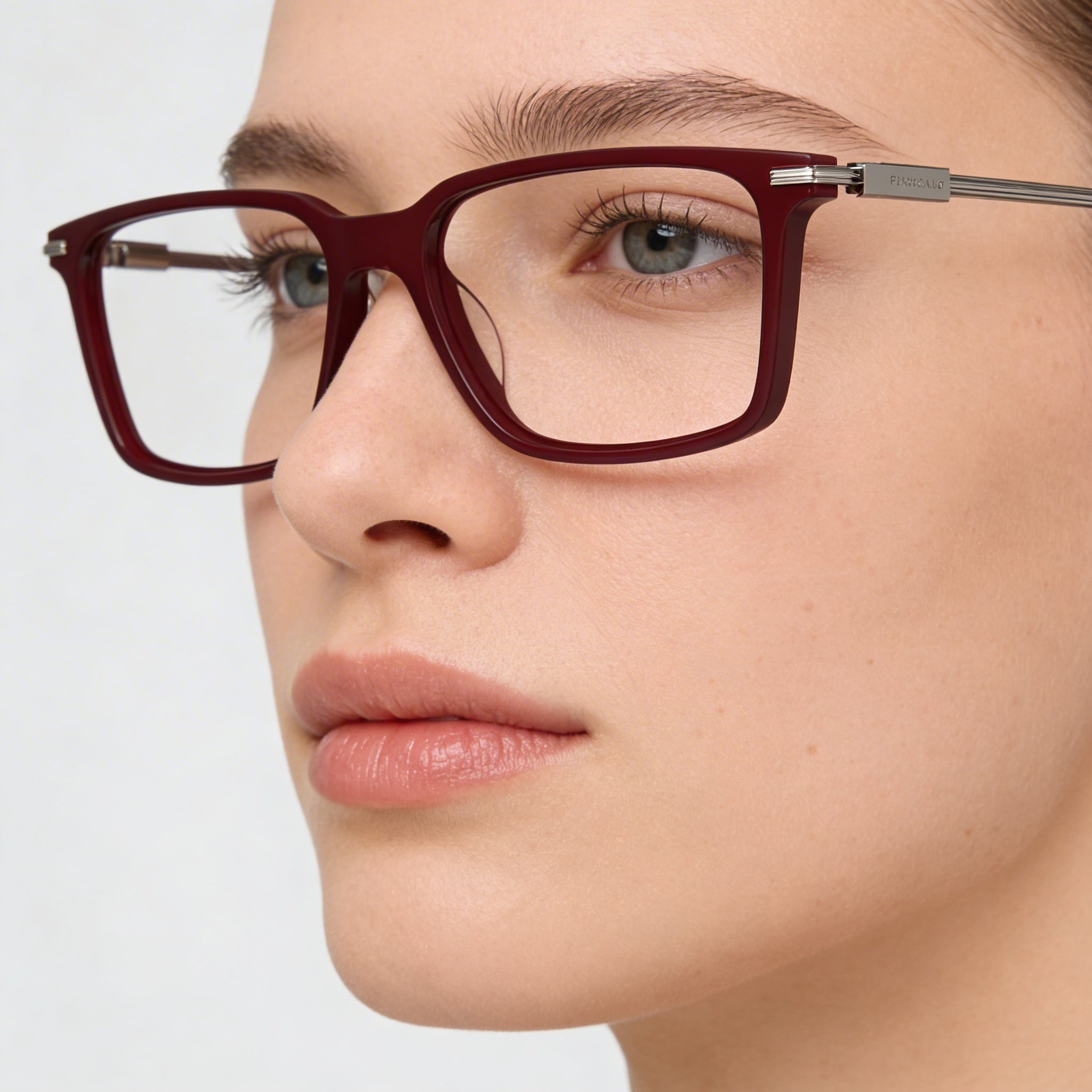 Salvatore Ferragamo Sf2977 Unisex Opaline Wine Injected Eyeglasses 53mm, Photo 5