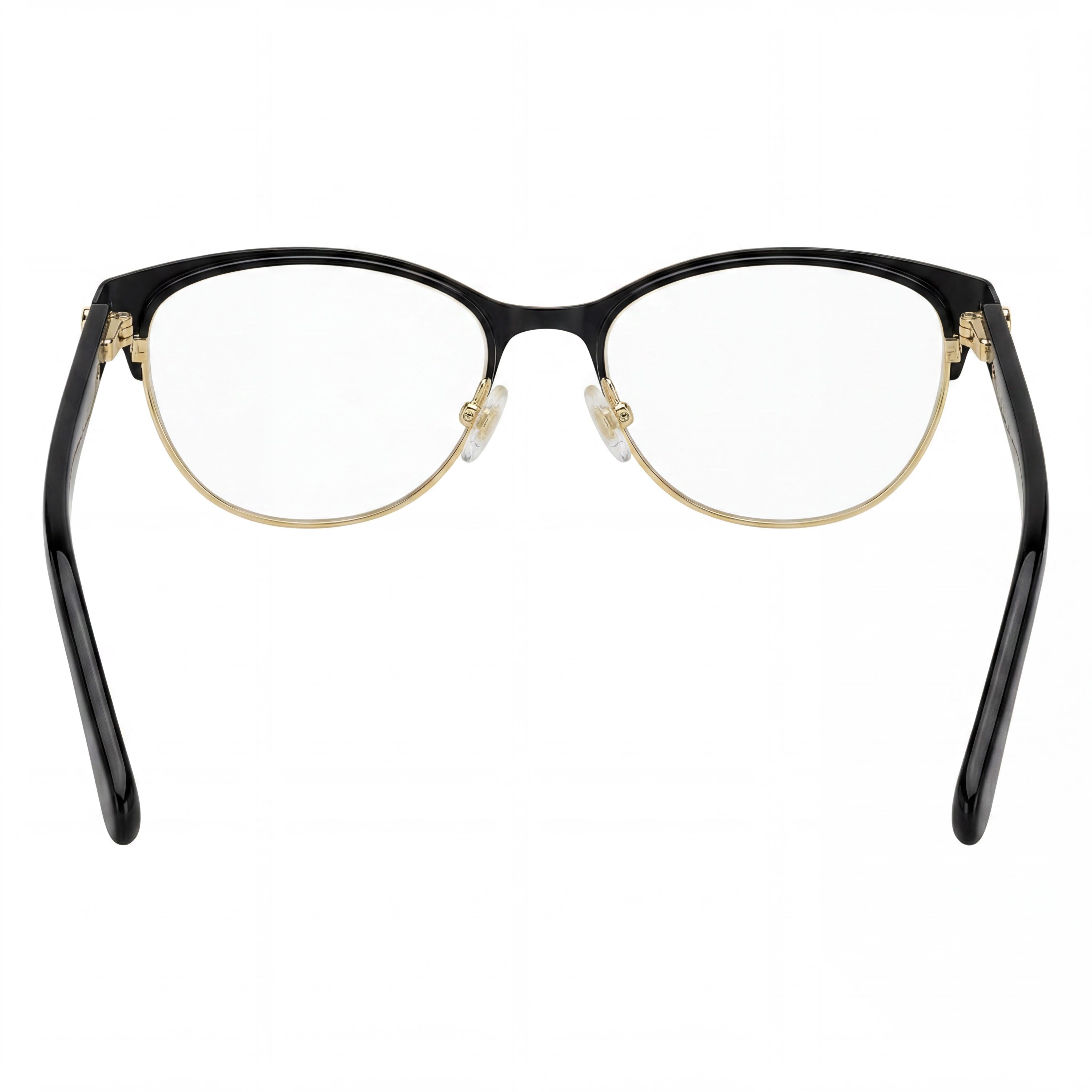 kate spade new york HADLEE Gafas de Acero Inoxidable Ojo de Gato Negras para Mujer 52mm, Photo 3