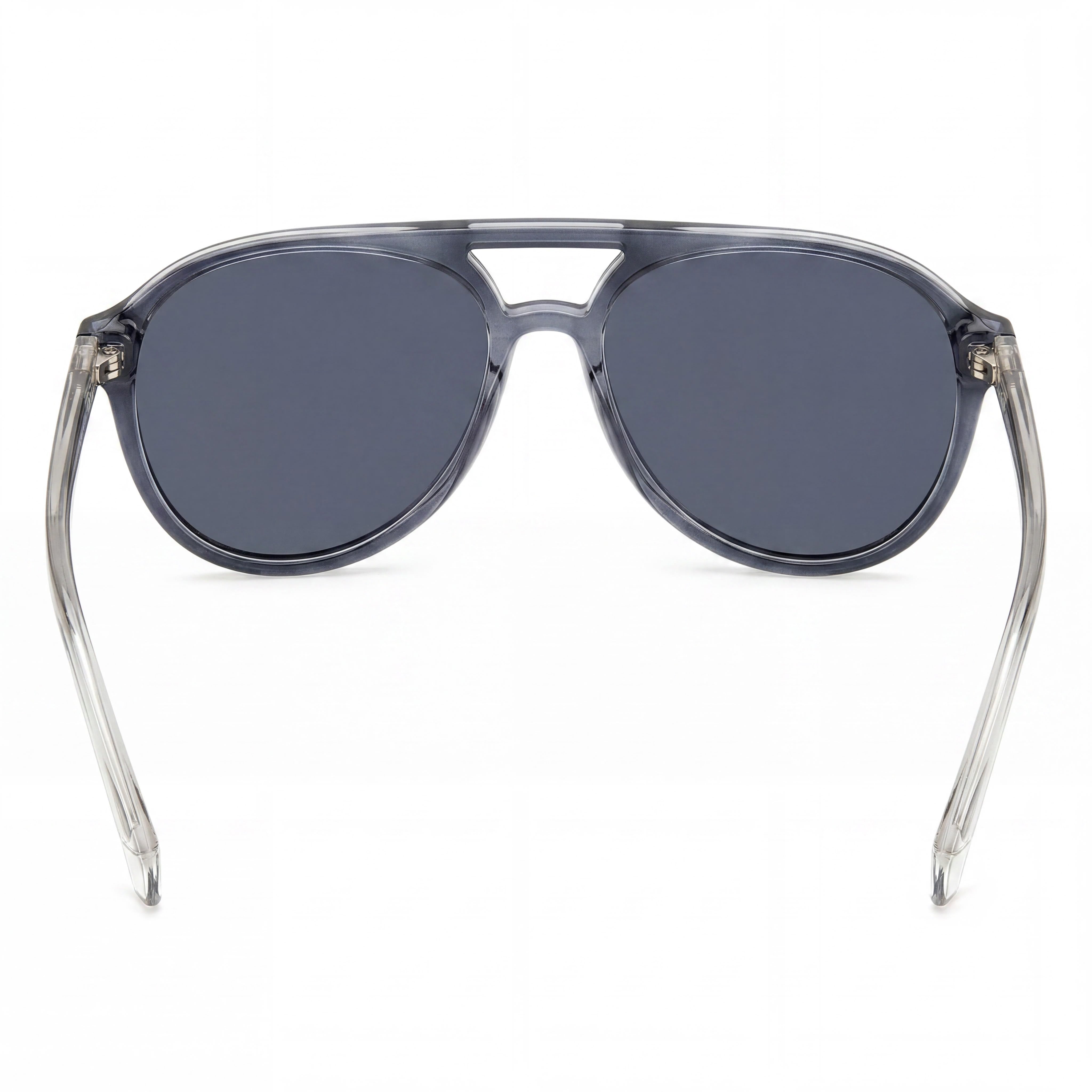 Polaroid Women's Casual Polycarbonate Grey Blue Frame Blue Polarized Lenses 100% UV Protection 56mm, Photo 3