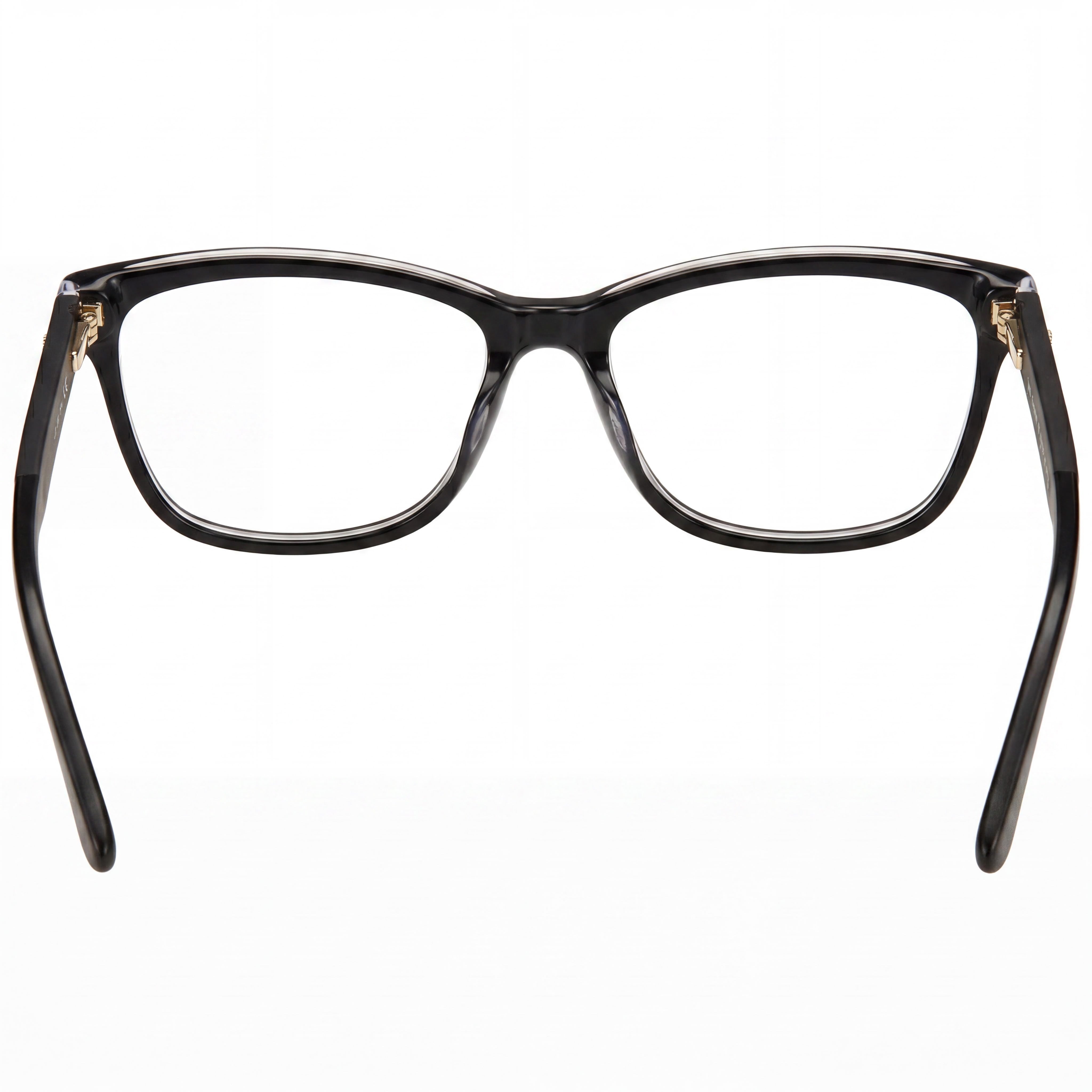 Gafas Juicy Couture Rectangulares Contemporáneas para Mujer, Montura de Acetato Negro, No Polarizadas, 53mm, Photo 4