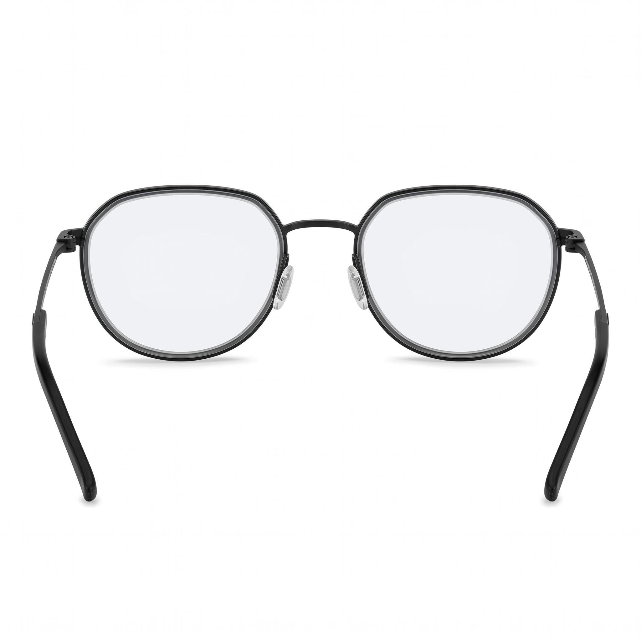 Porsche Modern Unisex RXP Polyamide Black Grey Frame for Optical Prescription Eyeglasses 53-21-145mm, Photo 4