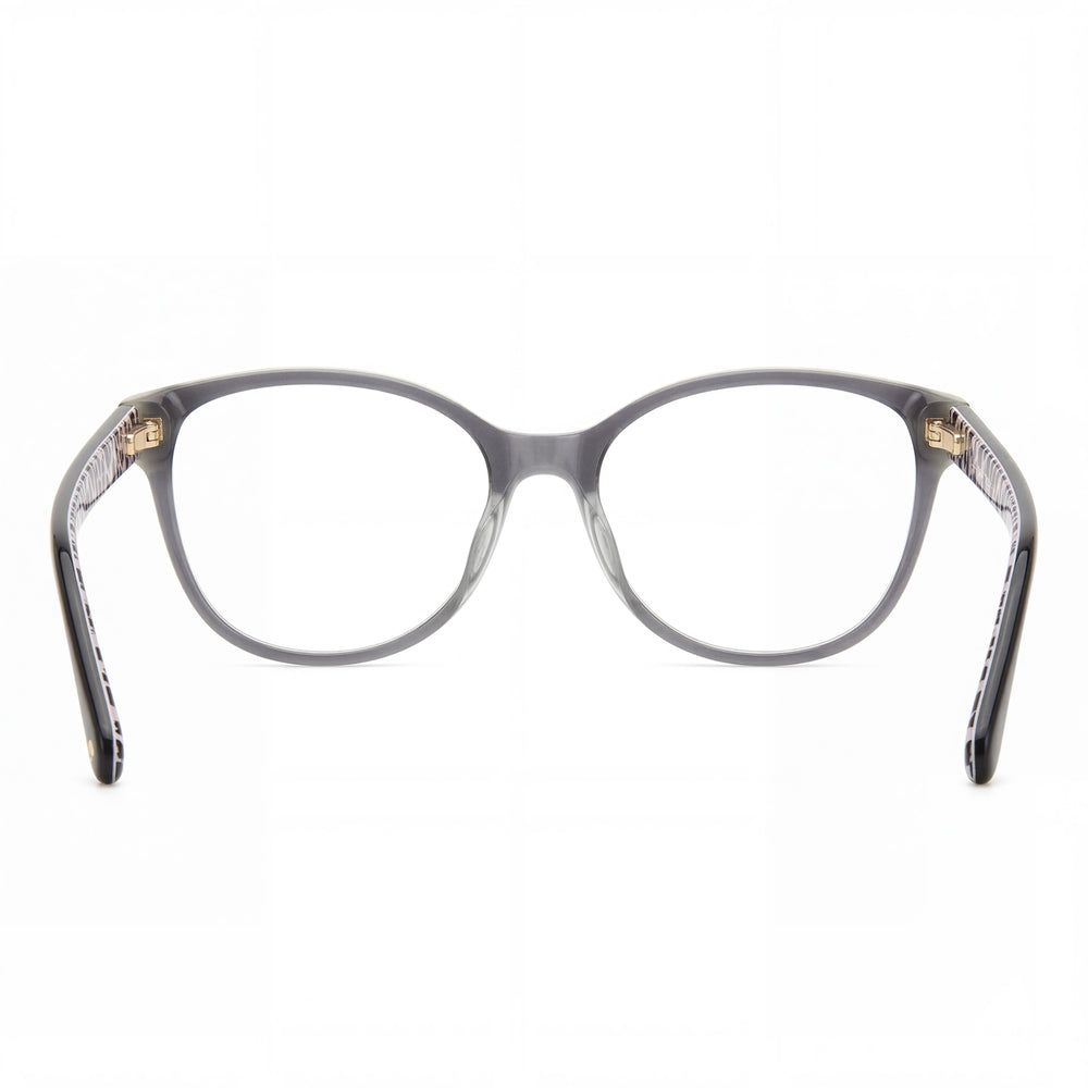 Gafas de sol de plástico gris Rosalind/G para mujer de Kate Spade New York con lentes de policarbonato, ancho de lente de 50 mm