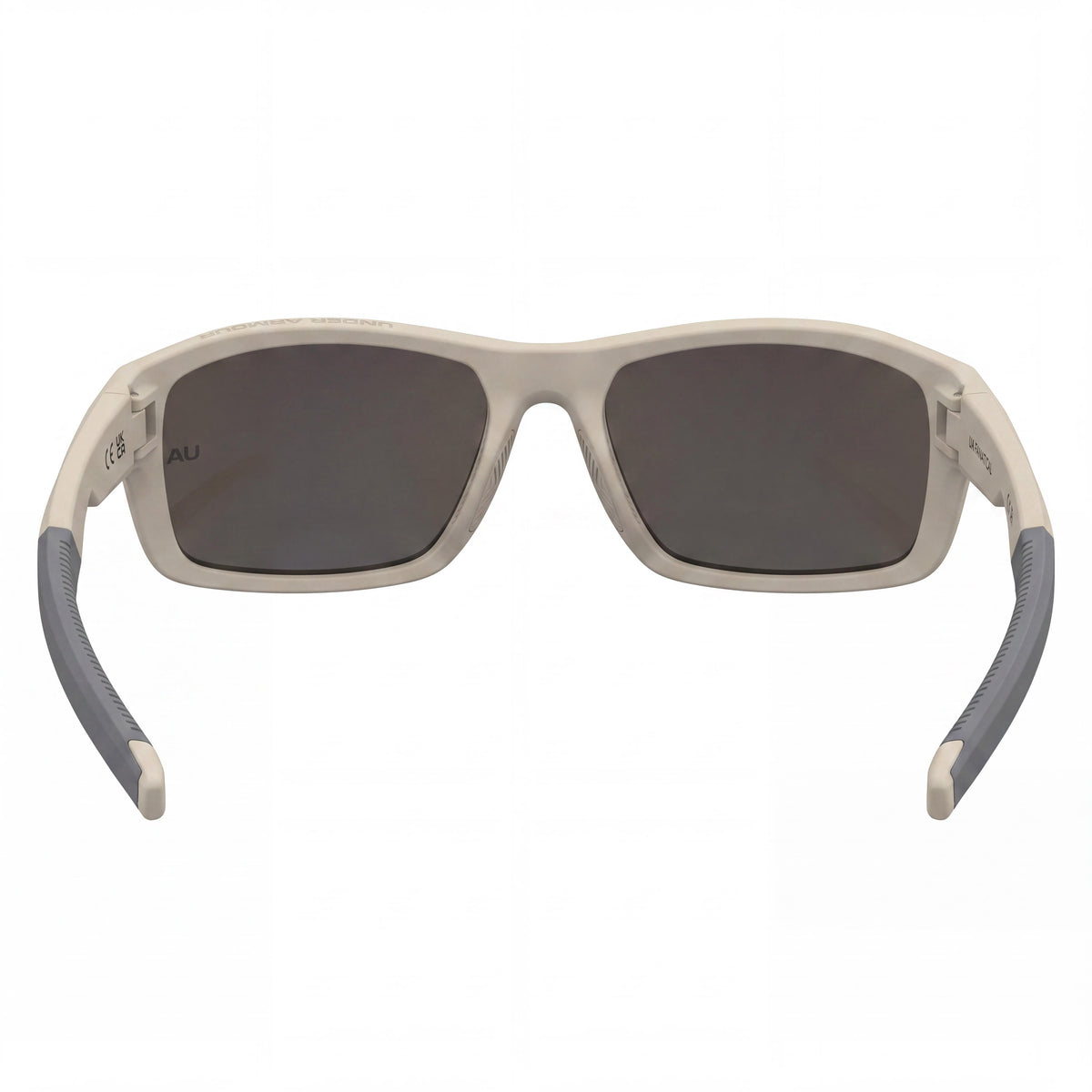 Under Armour Gafas de Sol Casuales de Poliamida para Hombre Caqui Mate Gris Bronce Montura Gris Bronce Espejo Lente 58mm, Photo 3