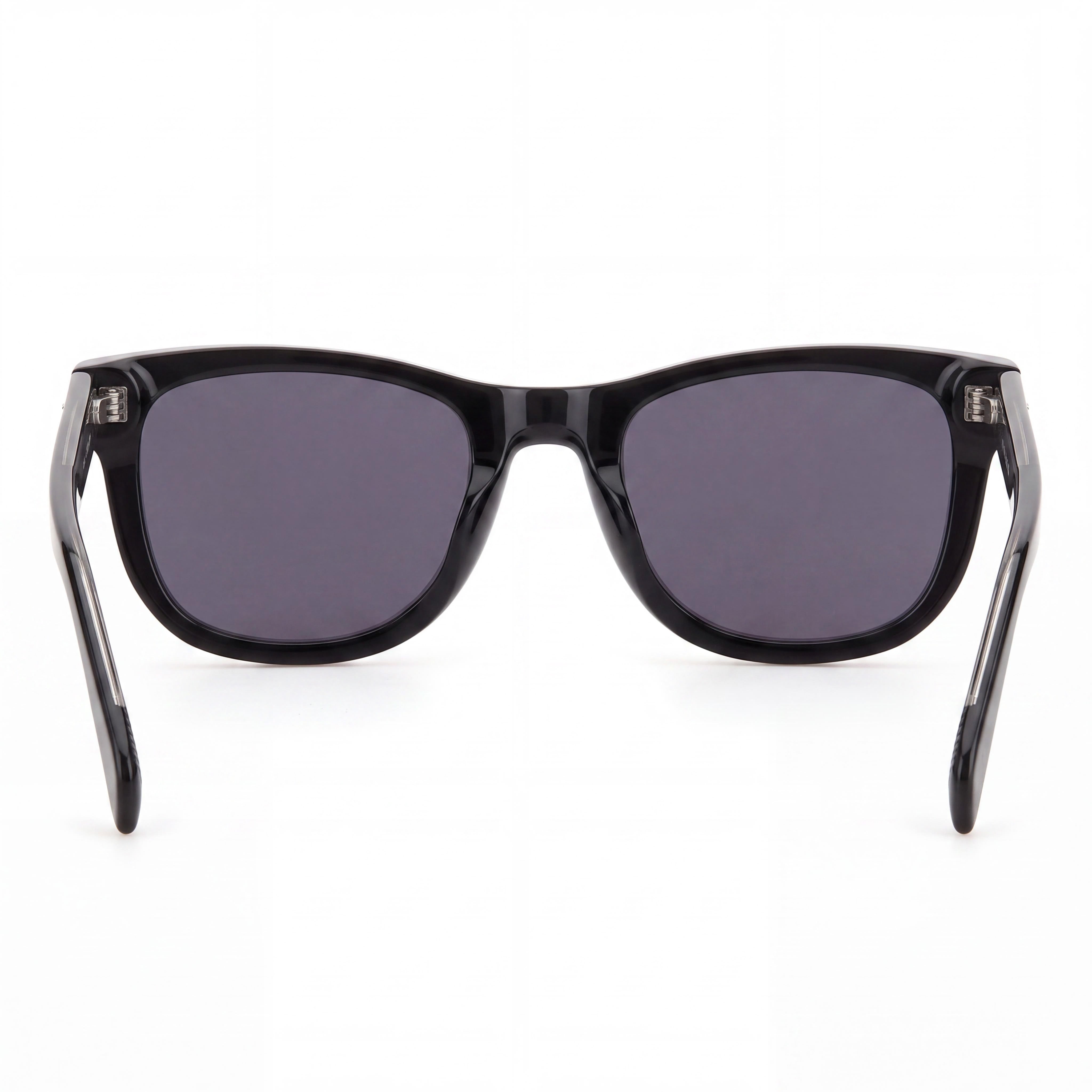 David Beckham Db 1006/S Men's Black Grey Clip-on Acetate Sunglasses, Grey Polarized Lenses 50mm, Photo 4