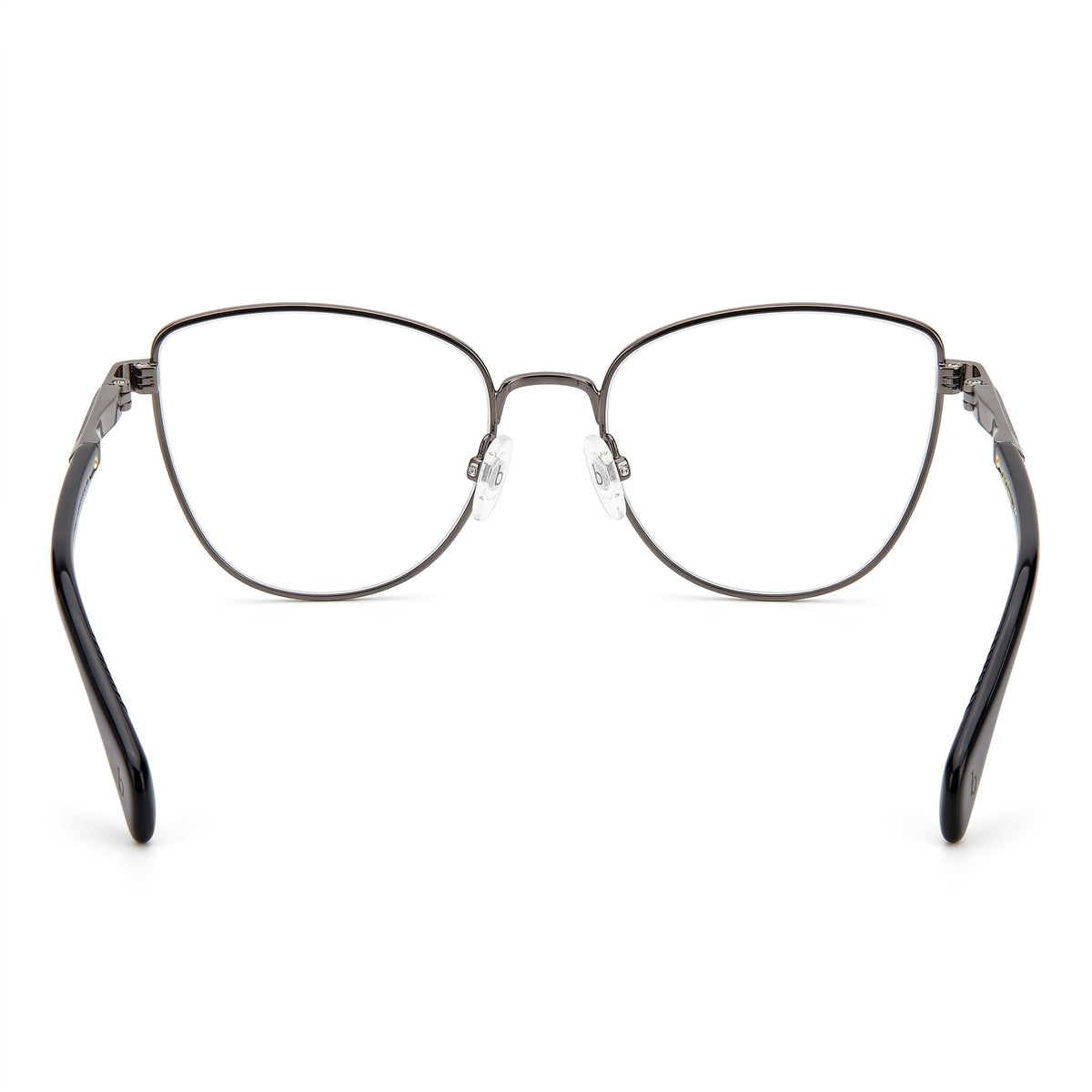 rag & bone Cat Eye Women's Metal Frame Eyeglasses, Light Adaptive, Dark Ruthenium Black, 53mm, Photo 3