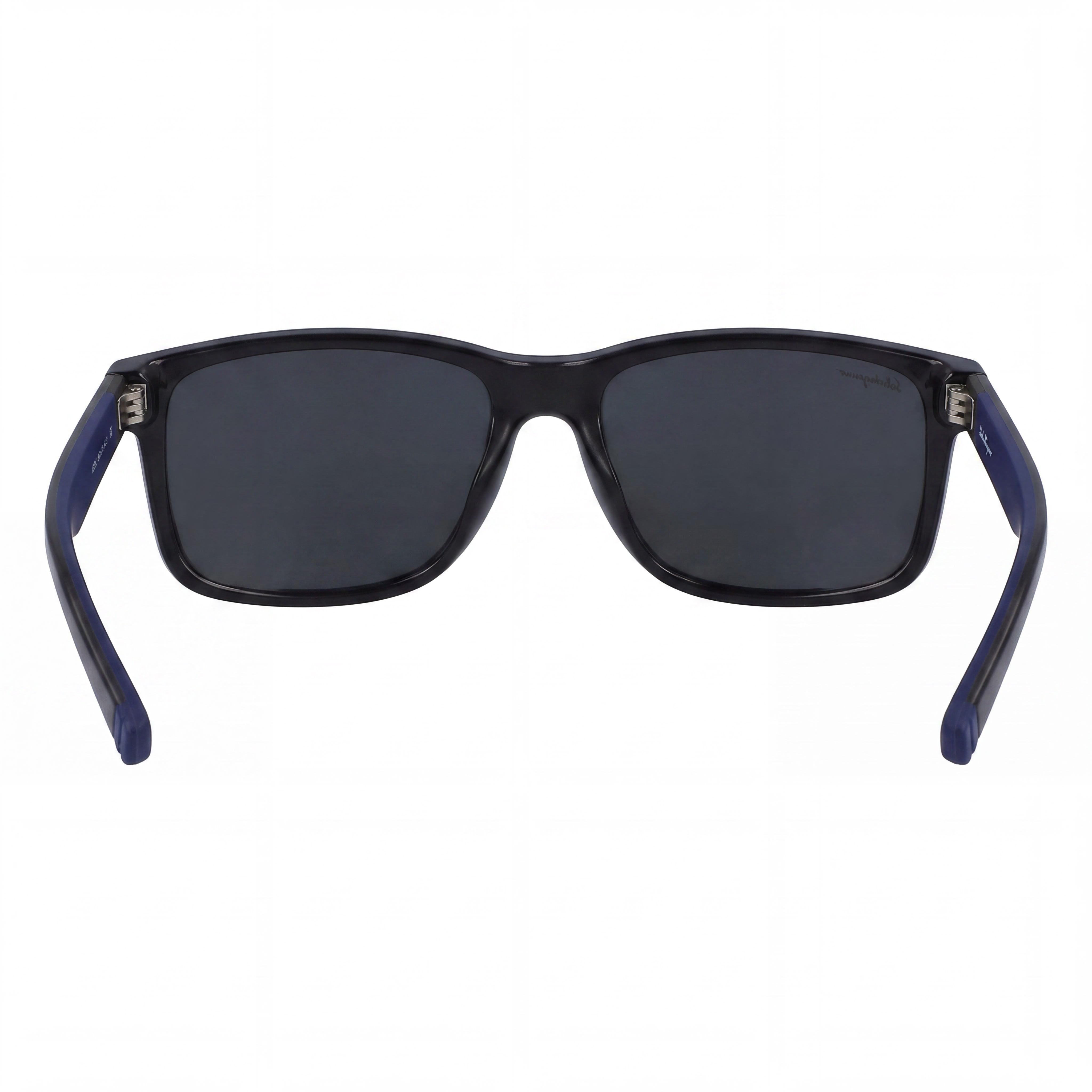 Salvatore Ferragamo Men's Plastic Sunglasses, Matte Black Frame, Black/Blue Lenses, Lens Width 57mm, Photo 4