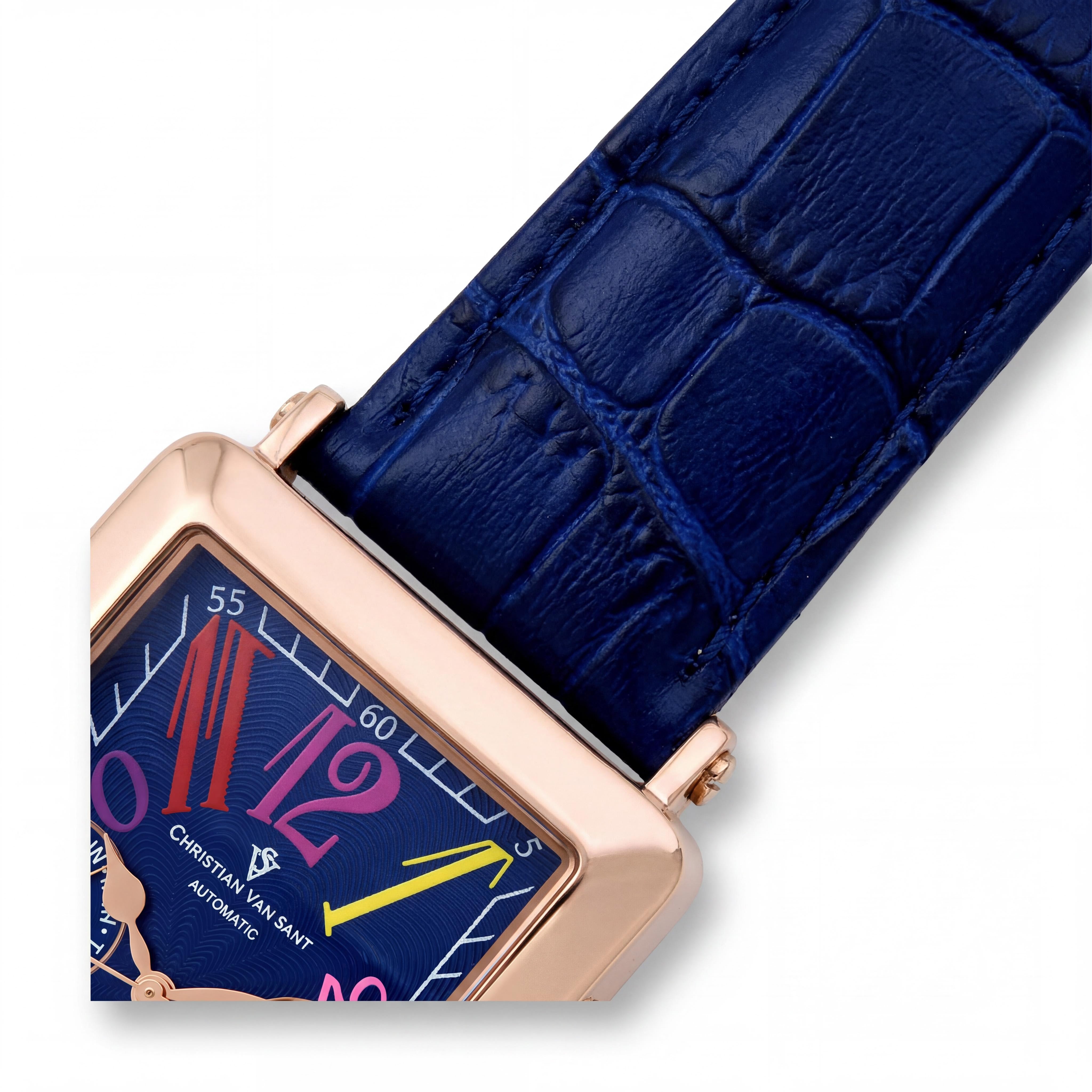 Reloj de Hombre Christian Van Sant Prodigy con Marco Azul, Resistencia al Agua de 50m y Diámetro de Caja de 52mm, Photo 3