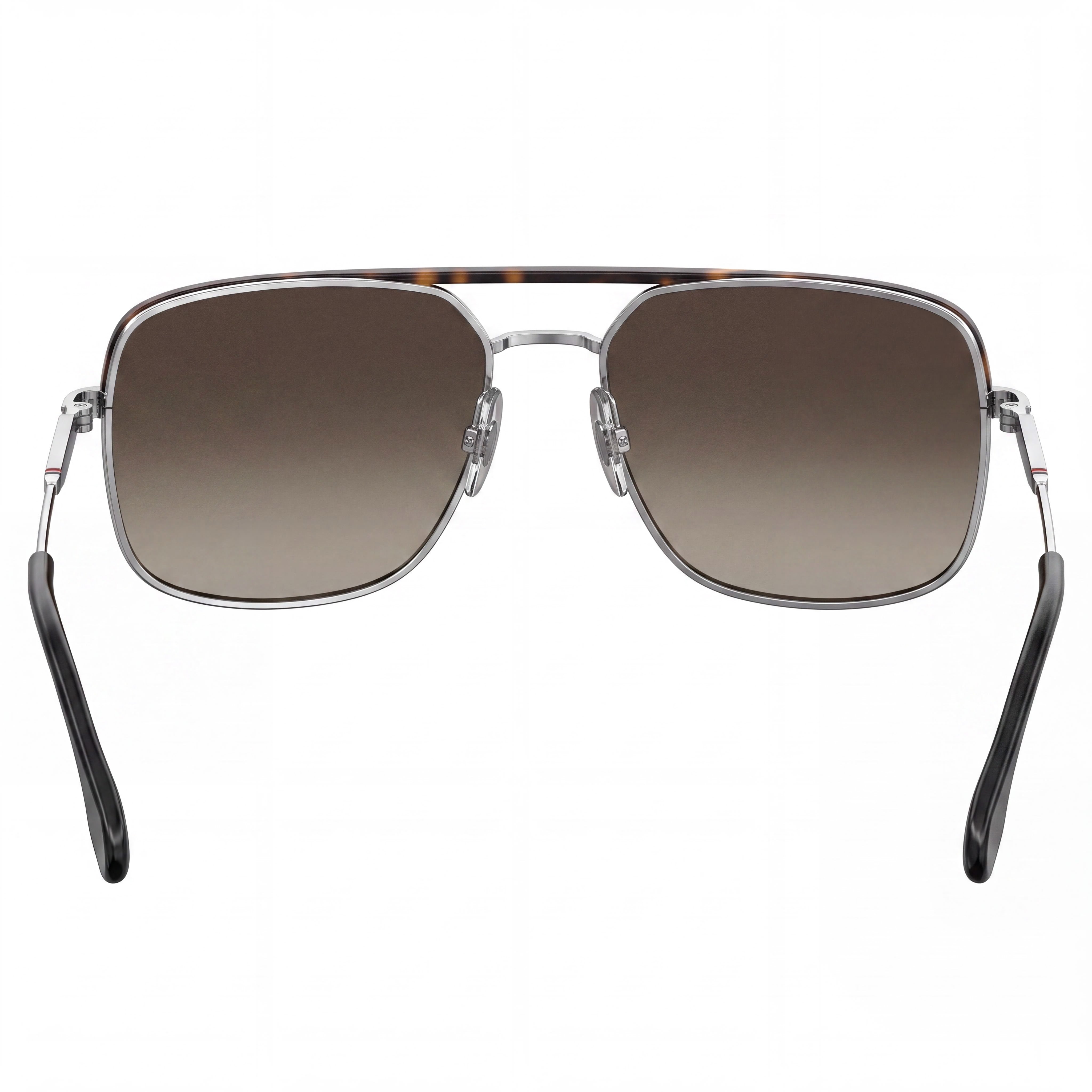 Carrera 152/S Unisex Dark Ruthenium Acetate Navigator Frame Brown Gradient Non-Polarized UV Protection Sunglasses 60mm, Photo 4