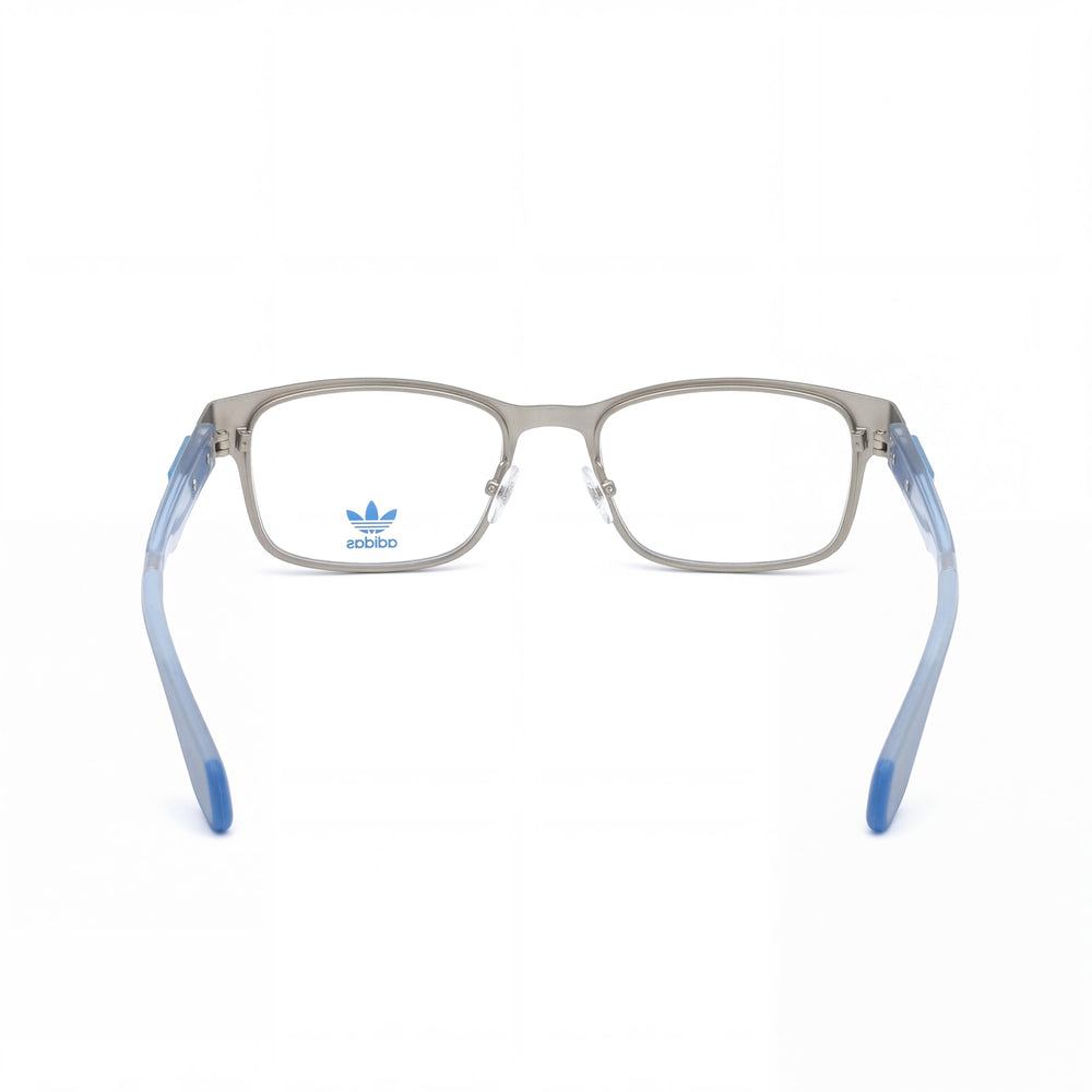 adidas Originals Casual Men's Metal Frame Eyeglasses in Matte Palladium, with Polycarbonate Lenses, 52mm