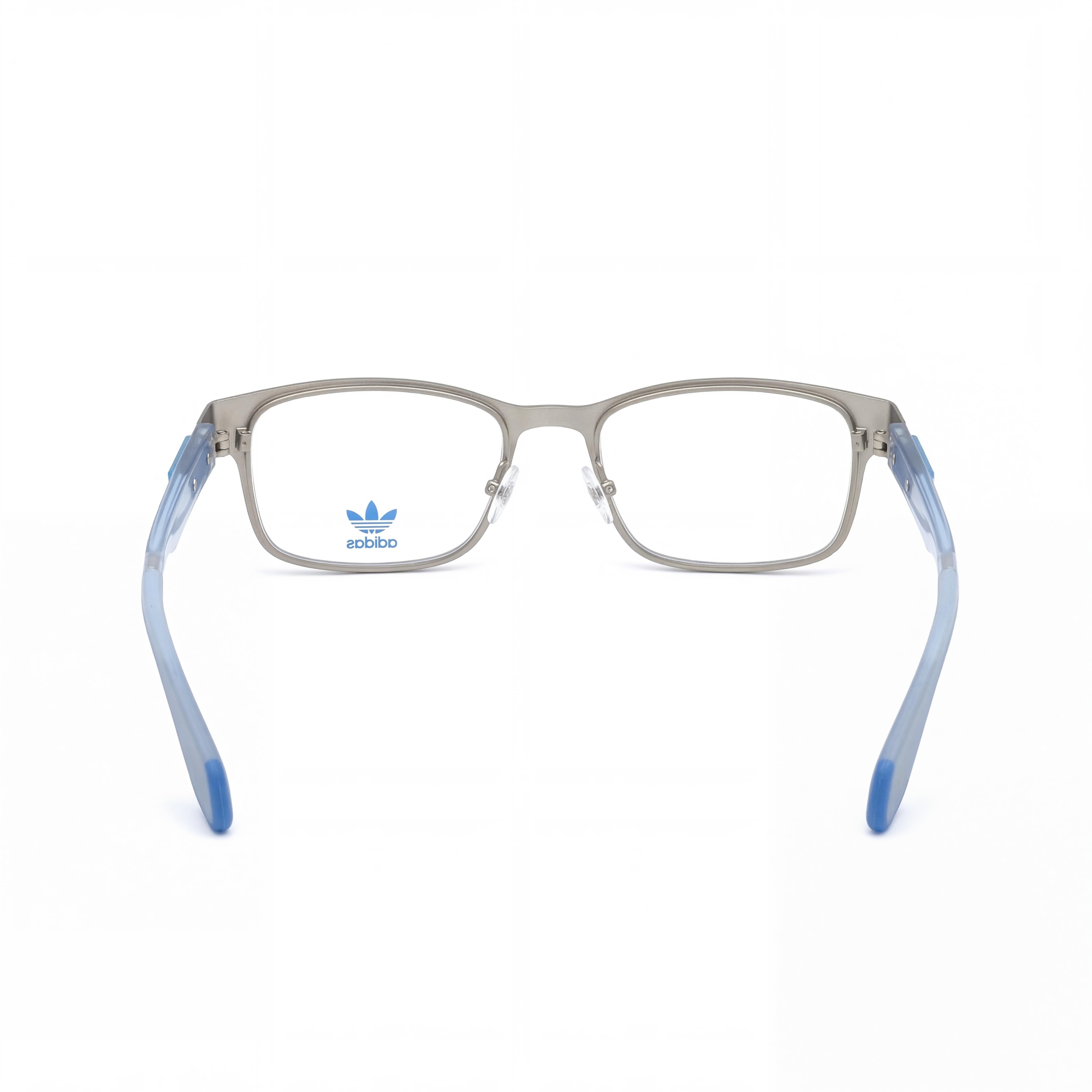 Gafas adidas Originals casuales para hombre, armazón metálico en color Paladio Mate, con micas de policarbonato, 52 mm, Photo 3