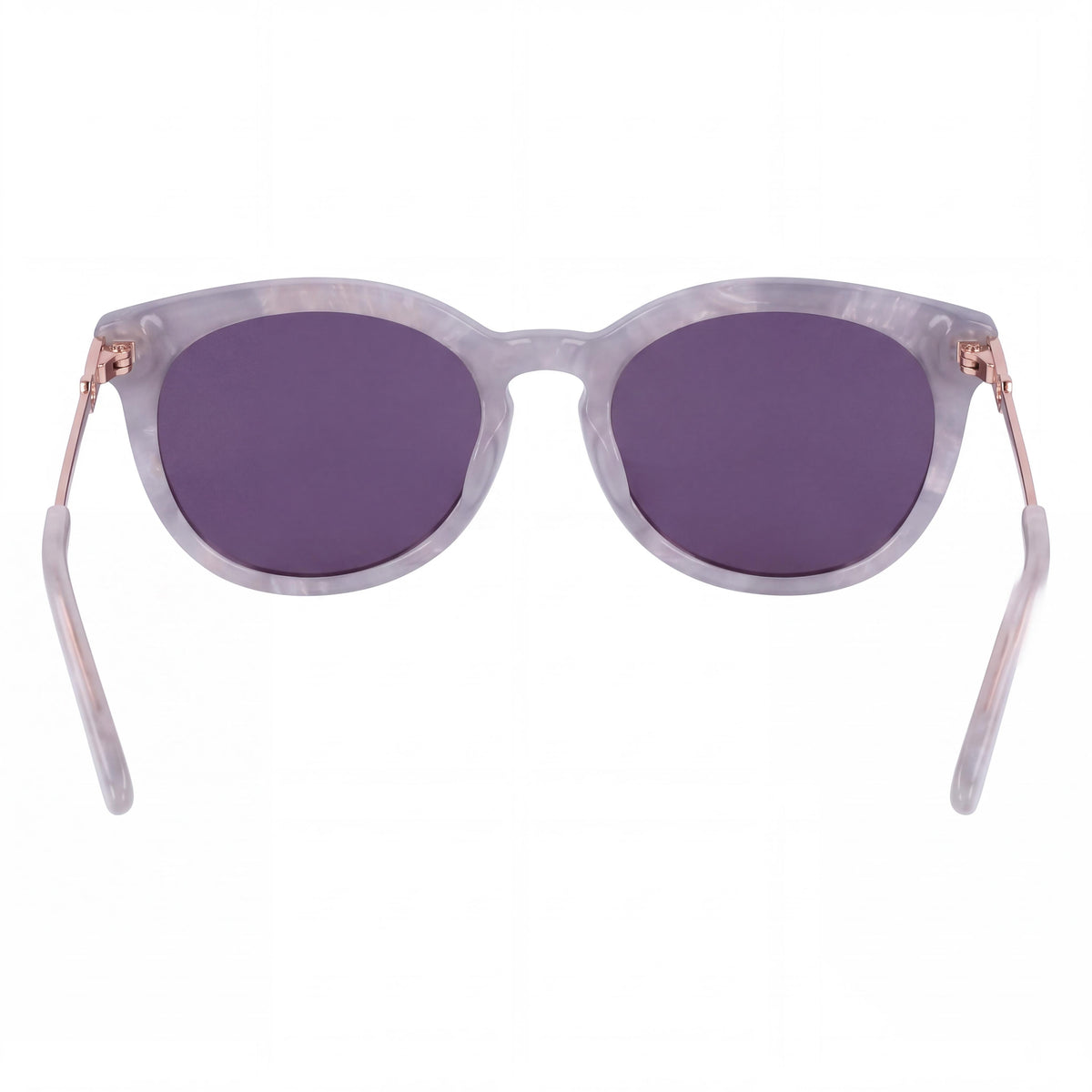 Gafas Anne Klein 7097 para mujer con montura de acetato color mármol gris clásico, lentes multicolores, 100% protección UV, 54 mm, Photo 4