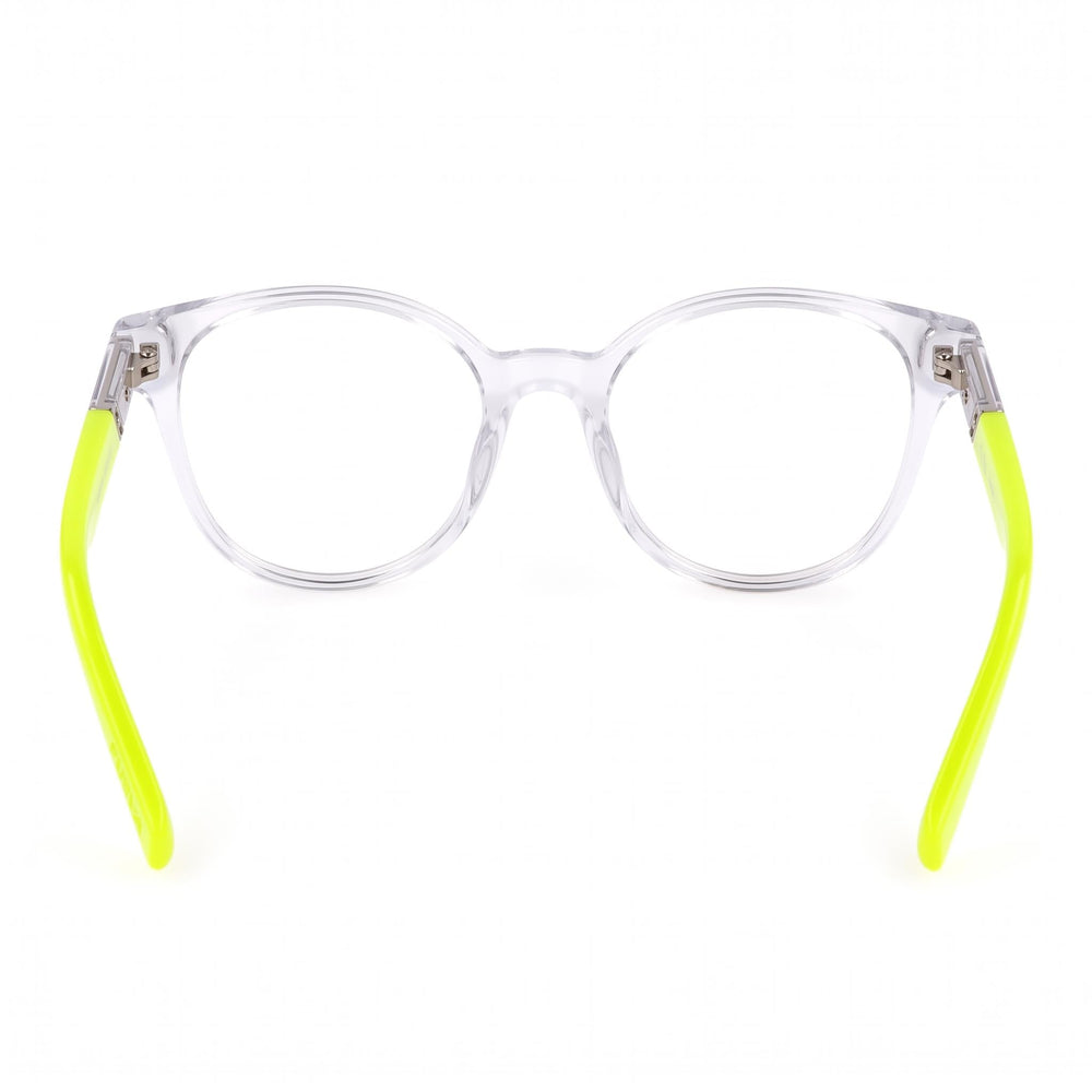 Furla Vfu667 Cristallo Lucido Round Eyeglasses for Women, Acetate 51mm
