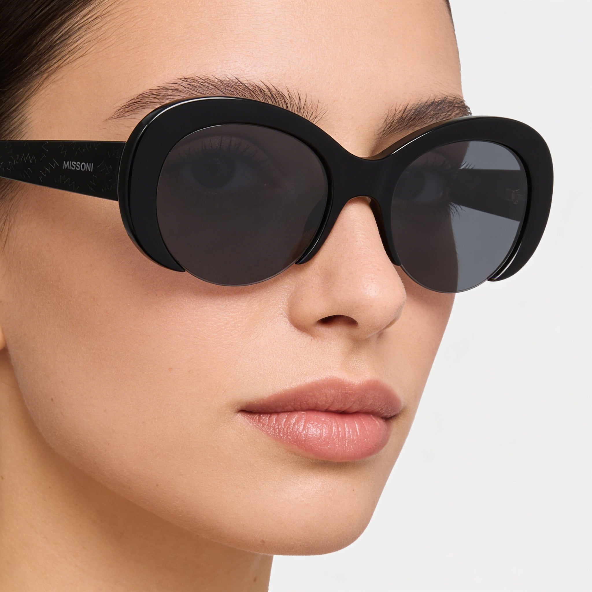 M Missoni Casual Women's Black Acetate UV Protection Sunglasses 52mm, Photo 5