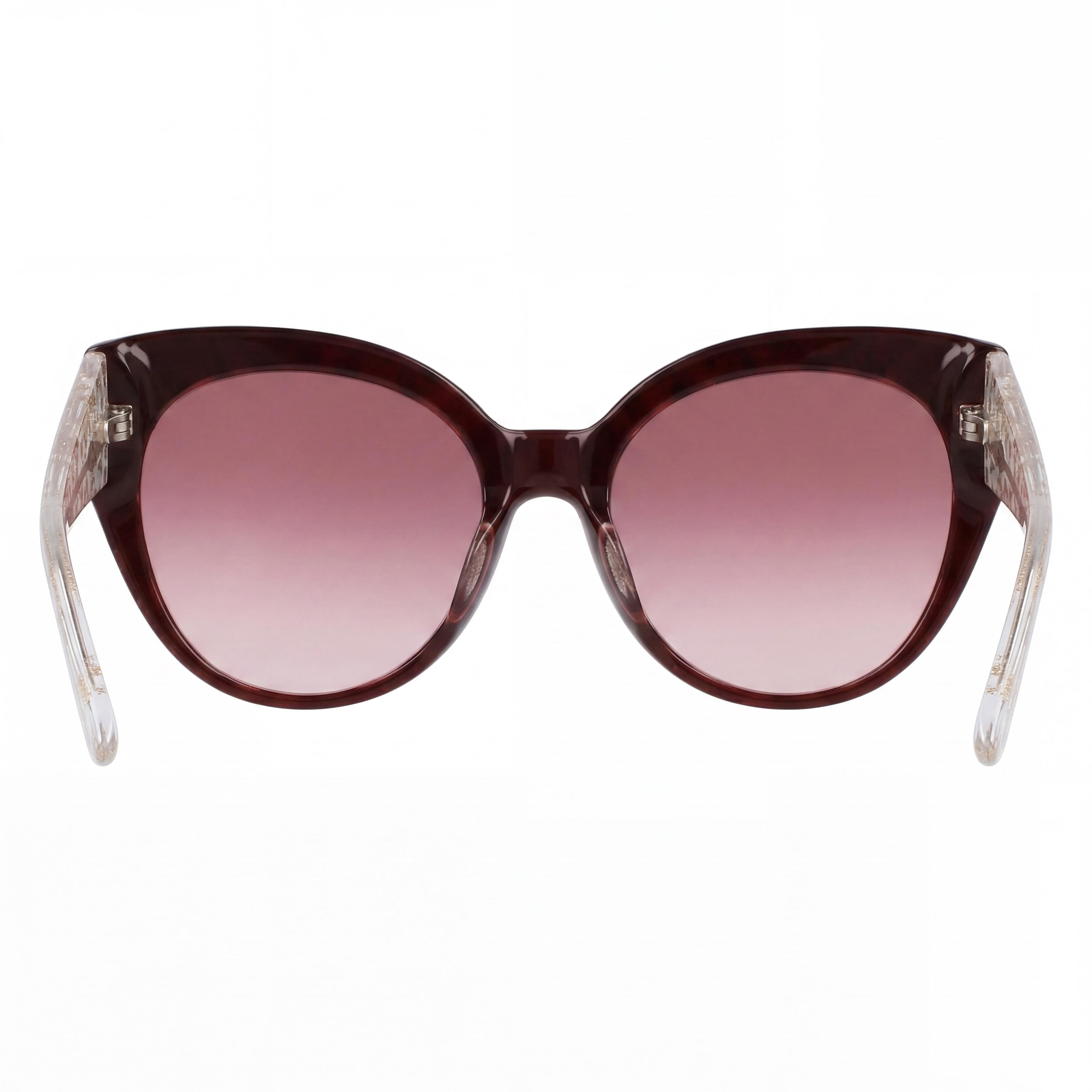 BEBE Bb7231 Women's Acetate Burgundy Animal Sunglasses 55-19-135, Photo 4