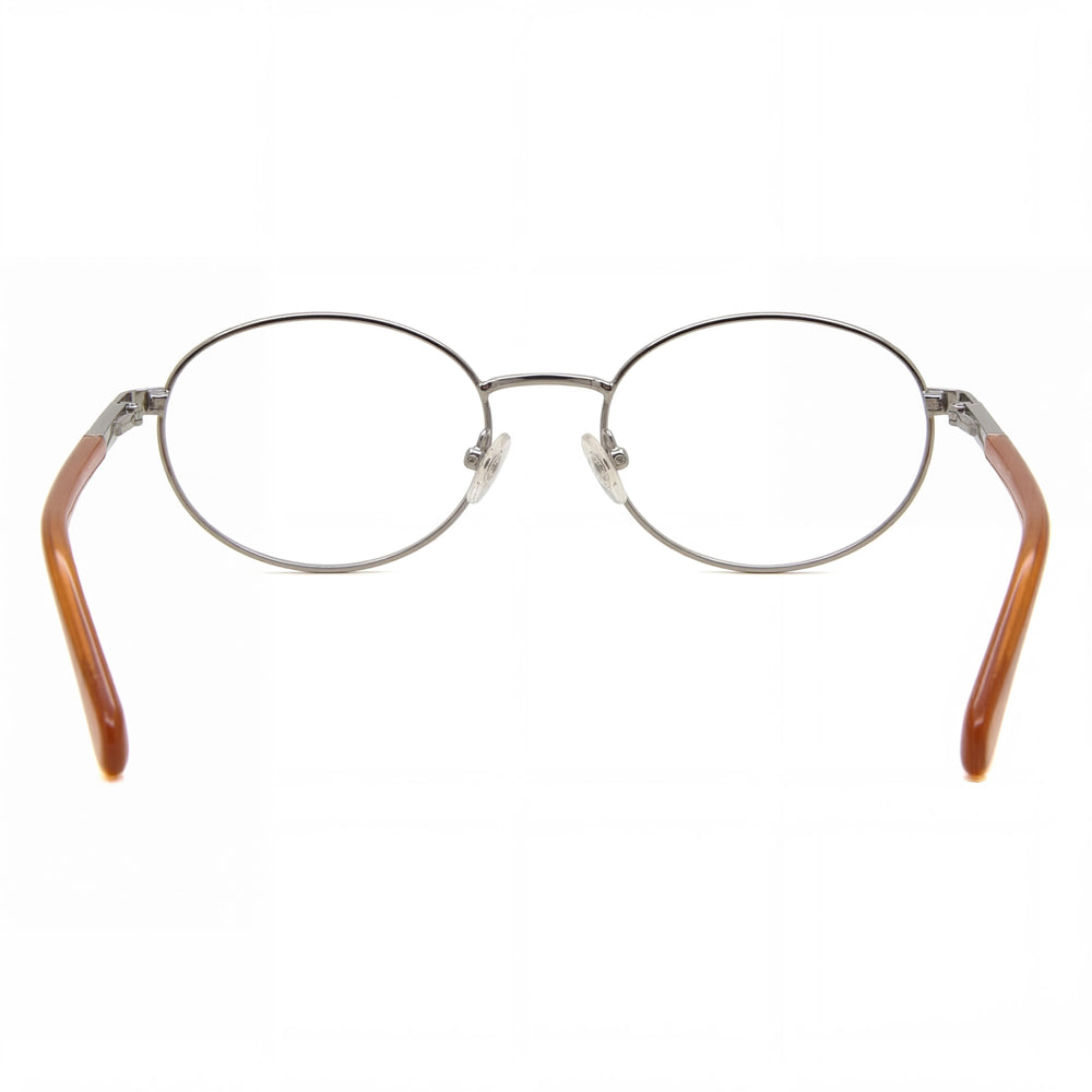 Gafas unisex Guess GU8239 de metal con montura de metal brillante, 55 mm, lentes no DEMO