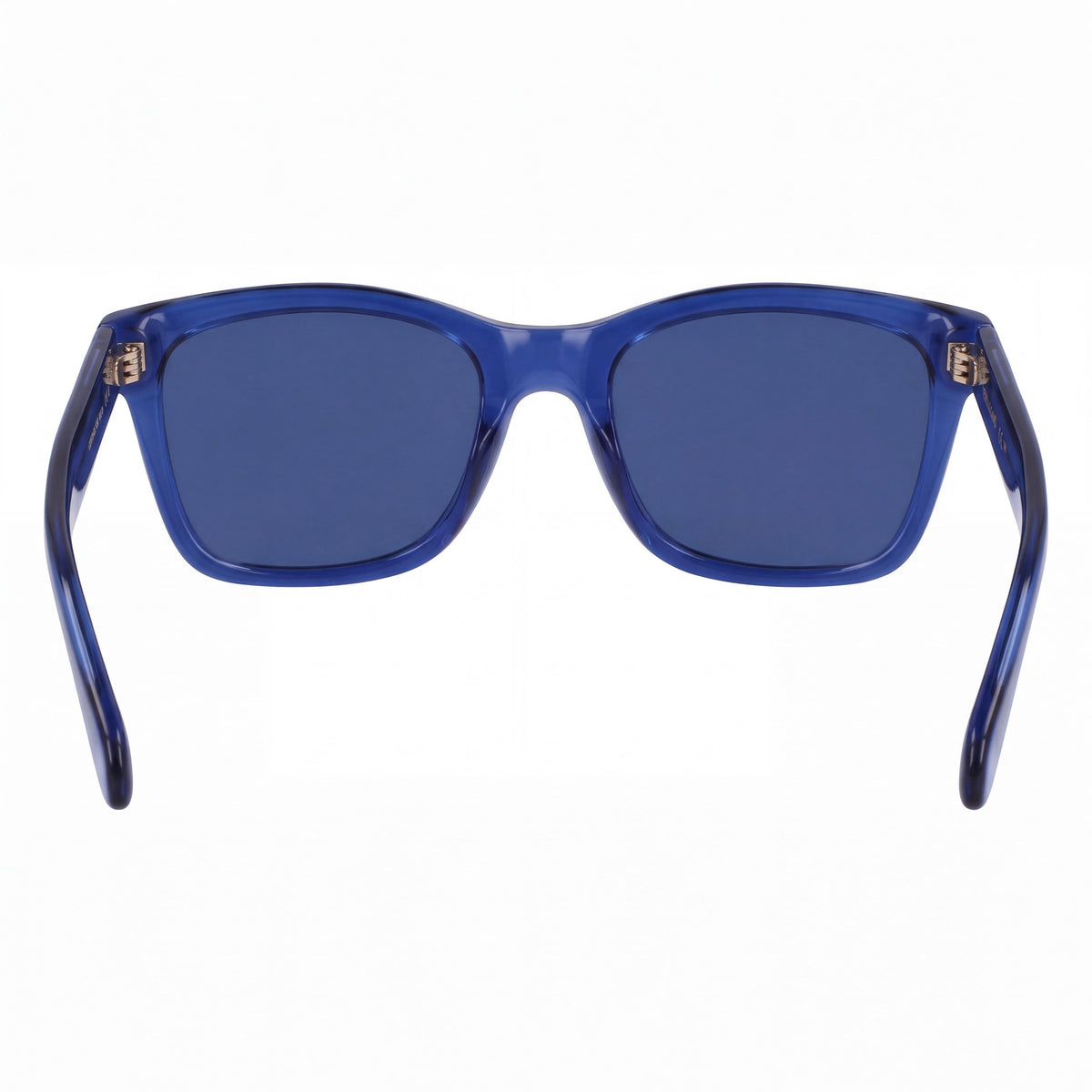 Salvatore Ferragamo Sf2001s Gafas para hombre con montura de plástico azul transparente, 54mm de ancho de lente, Photo 3