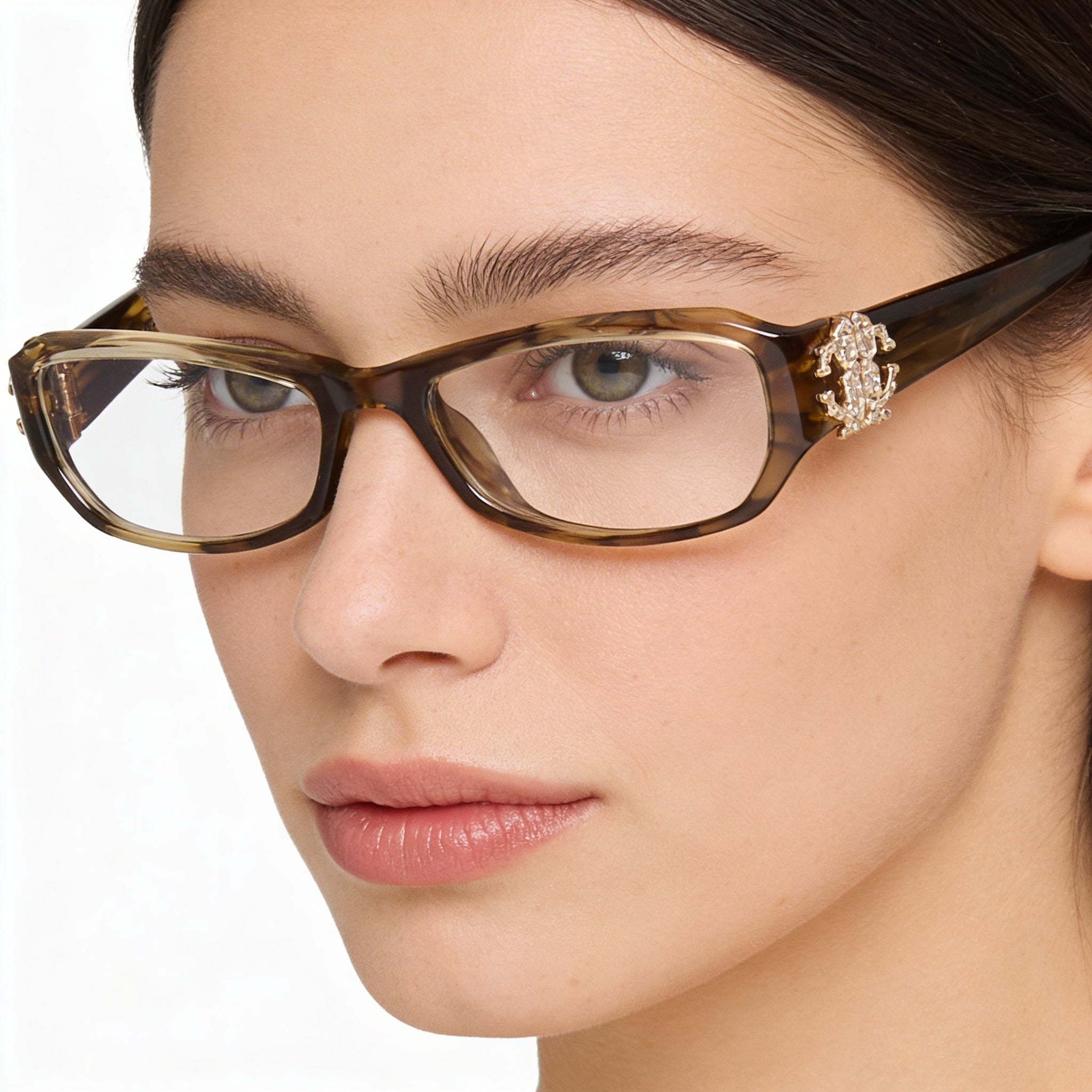 Roberto Cavalli Women's 0484_050-52 Optical Eyeglasses with Honey Grey Frame, Size 52-16-135mm, Photo 4