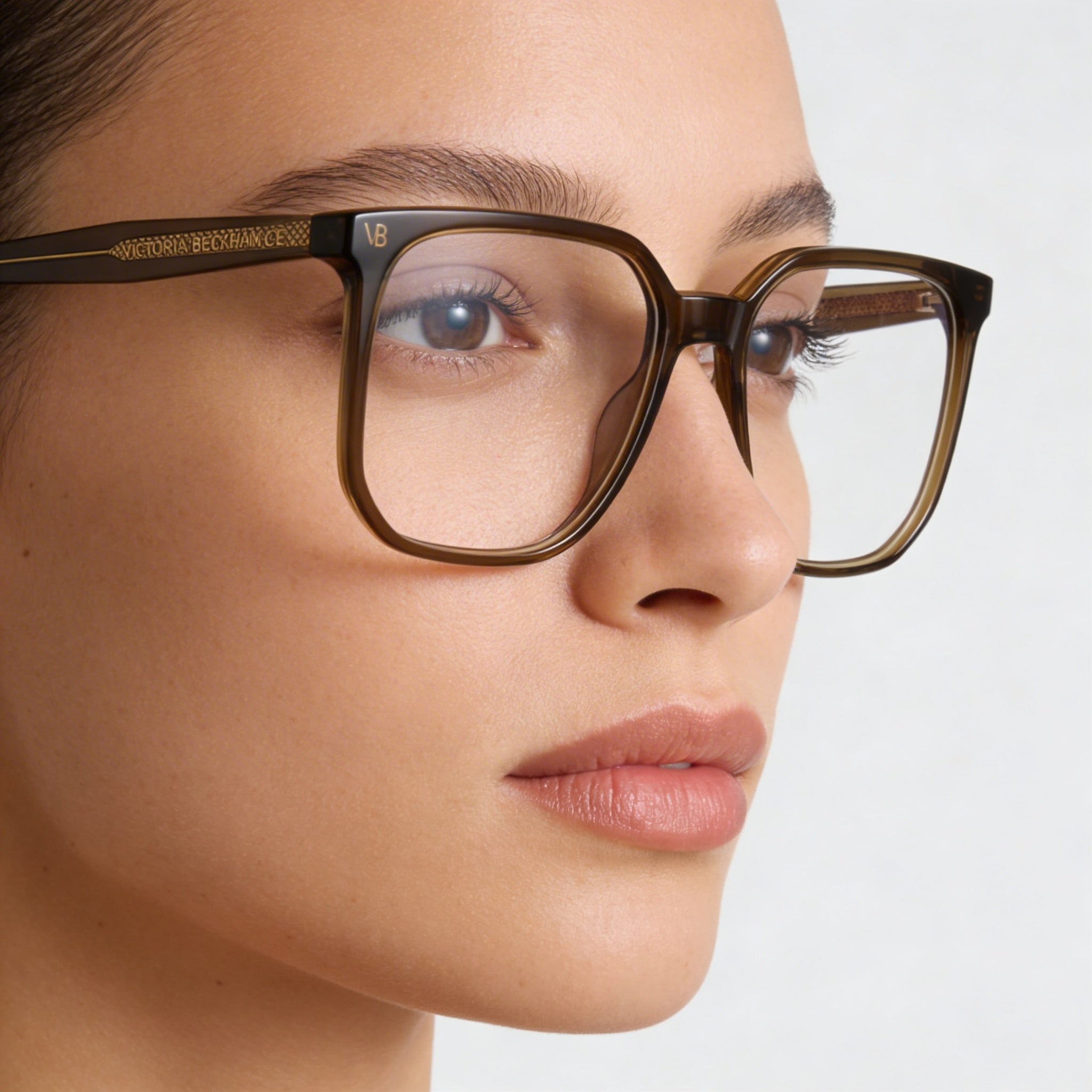 Victoria Beckham Vb2673 Women's Khaki Optical Eyeglasses 54-17-140, Photo 4