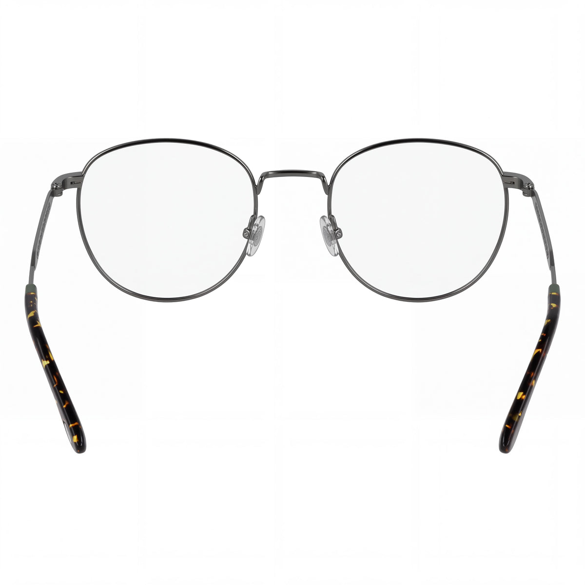 Gafas graduadas Lacoste para hombre con montura de acetato en color gris plomo oscuro y lentes transparentes de policarbonato, 52 mm, Photo 4