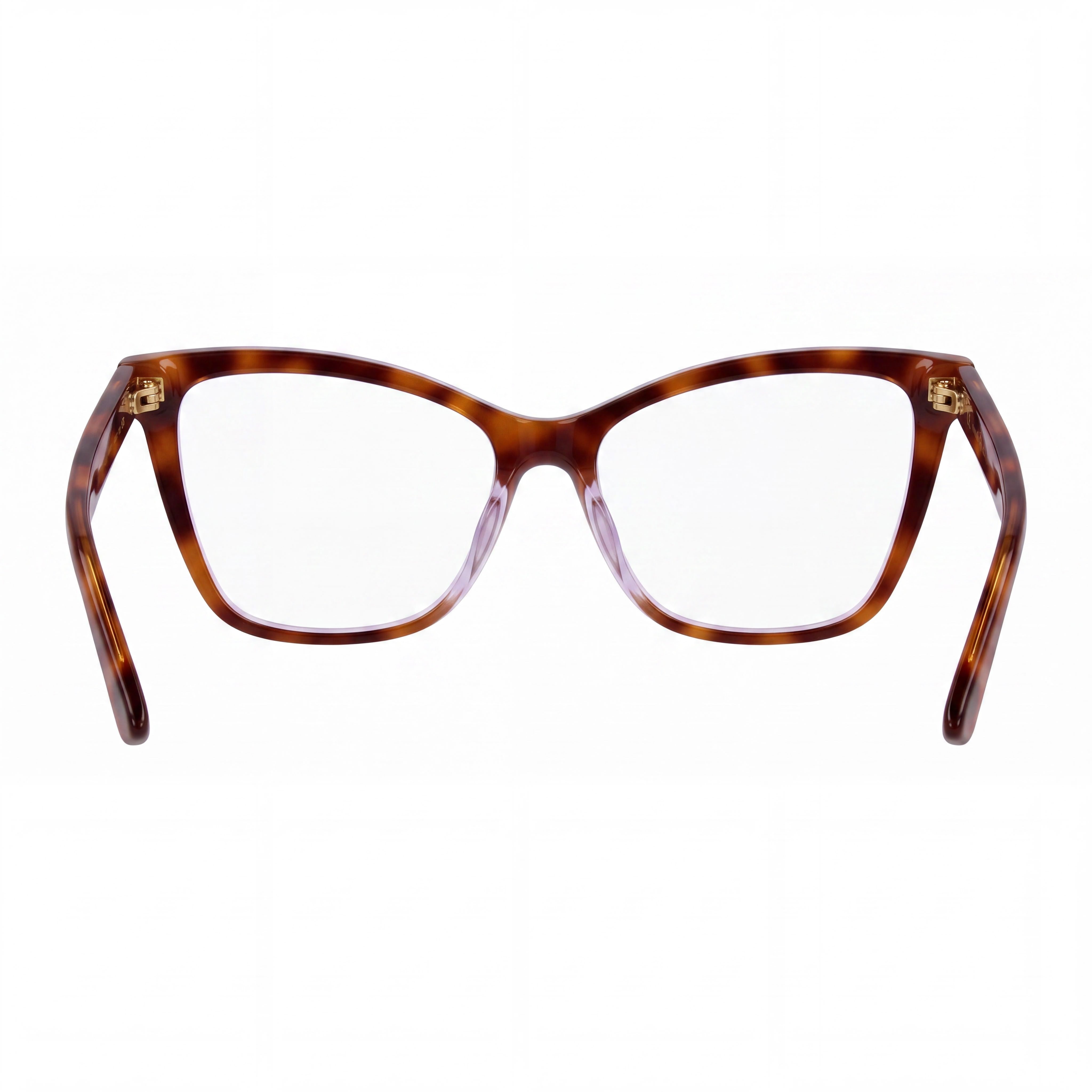 Gucci GG1817O Women's Havana Transparent Plastic Frame Eyewear with Multicolor Lenses, Size 55-16-140, Photo 3