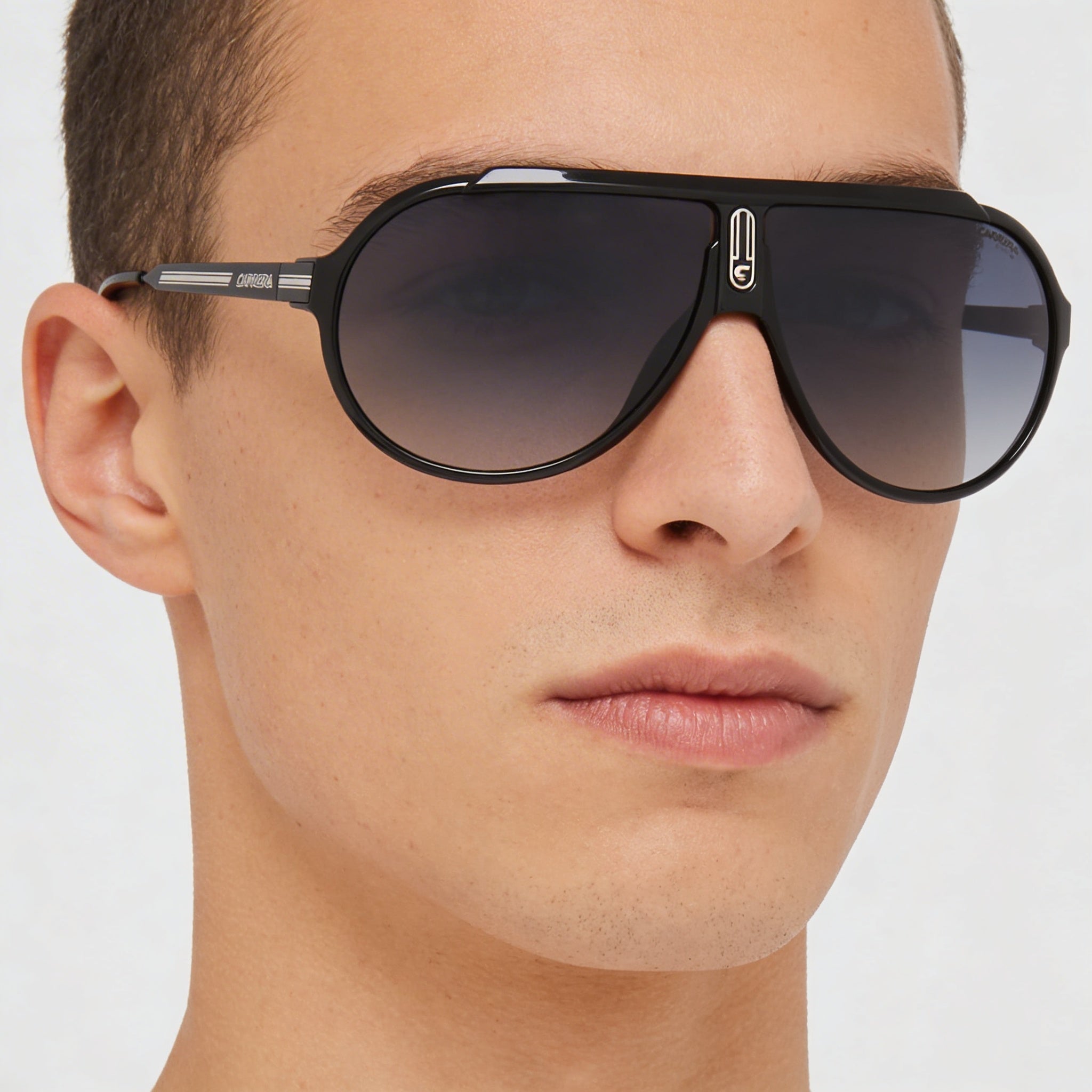 Gafas de sol unisex Carrera Endurance65/N, montura de plástico paladio negro, lentes no polarizadas con protección UV y sombreado gris, 63 mm, Photo 5