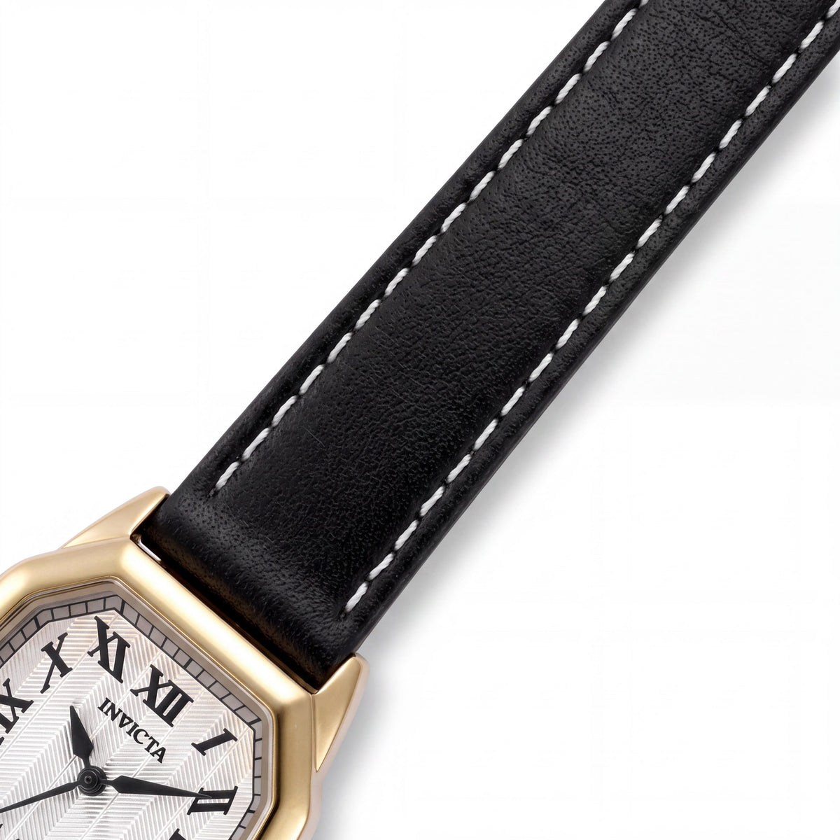 Reloj Invicta Wildflower 50589 de Cuarzo para Mujer, Correa de Piel, Esfera Plateada, Acero Inoxidable 27mm, Photo 3