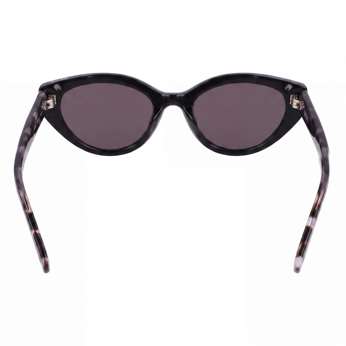 DKNY Classic Women's Black Acetate Frame, UV Protected Polycarbonate Lens Sunglasses, 51mm, Photo 4