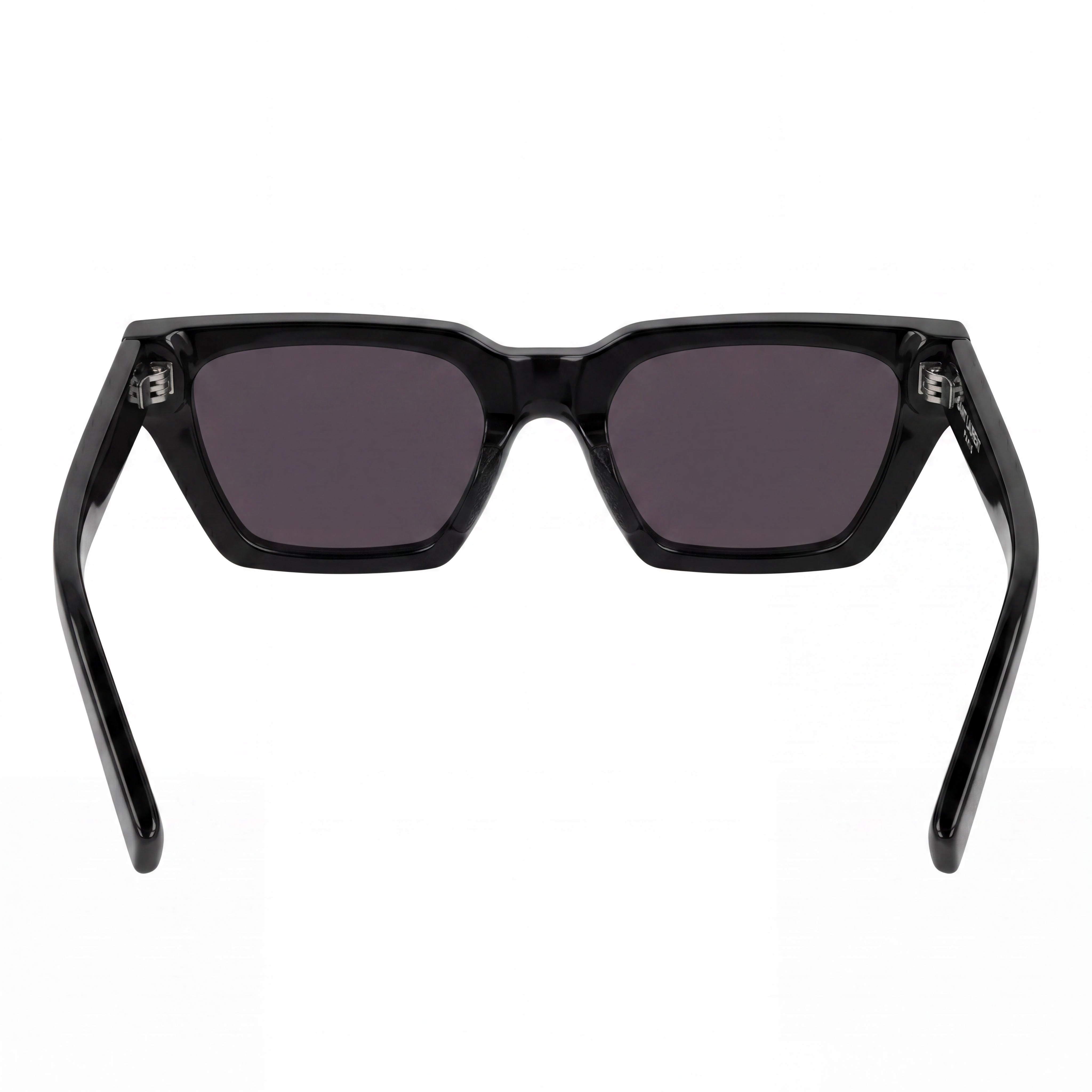 Gafas de sol Yves Saint Laurent Calista SL 633 para mujer, montura negra reciclada y lentes negras recicladas, estilo ojo de gato, 57 mm, Photo 2