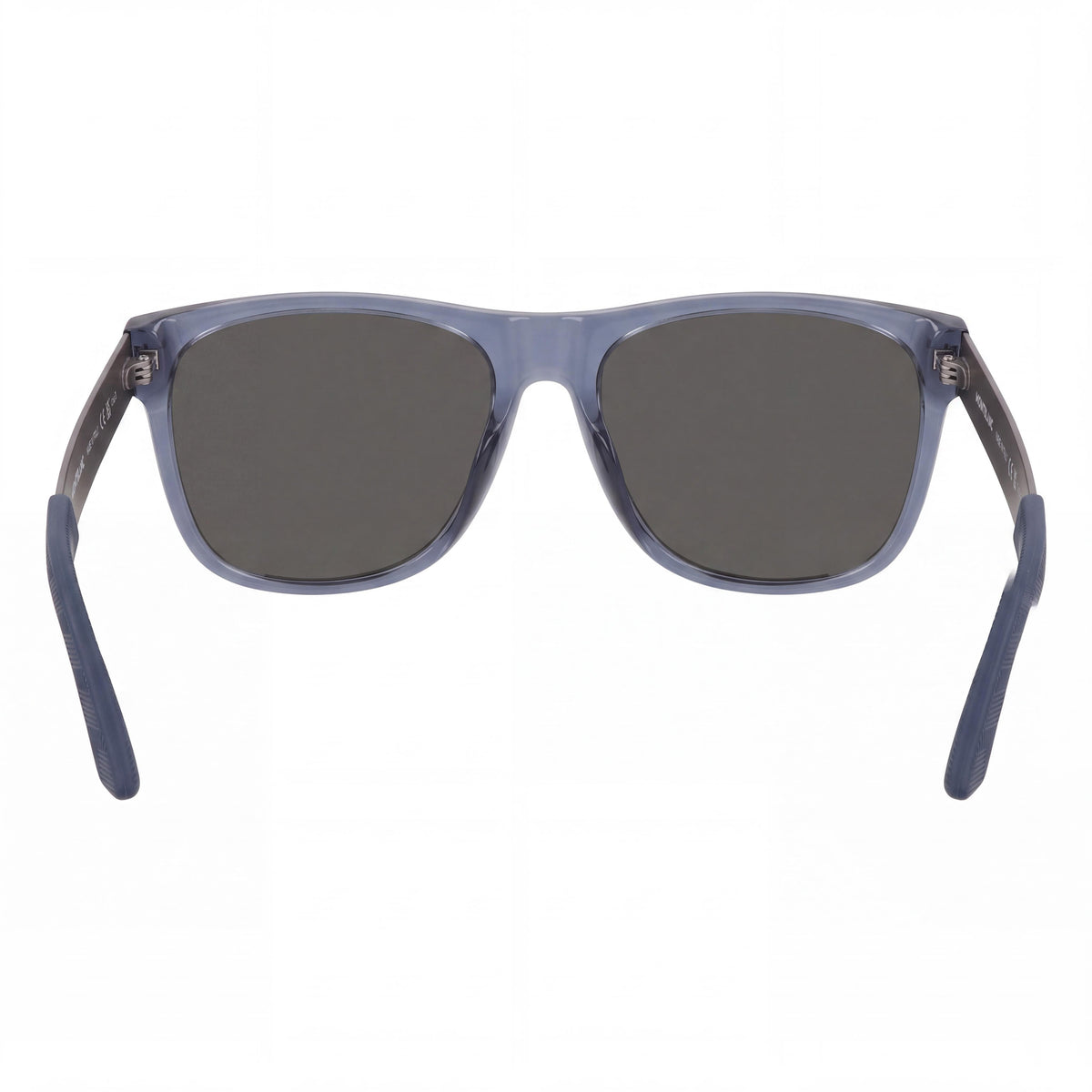 MONTBLANC Men's Square/Rectangle Sunglasses, Blue Ruthenium Grey Recycled Acetate & Metal, 56mm, Photo 3