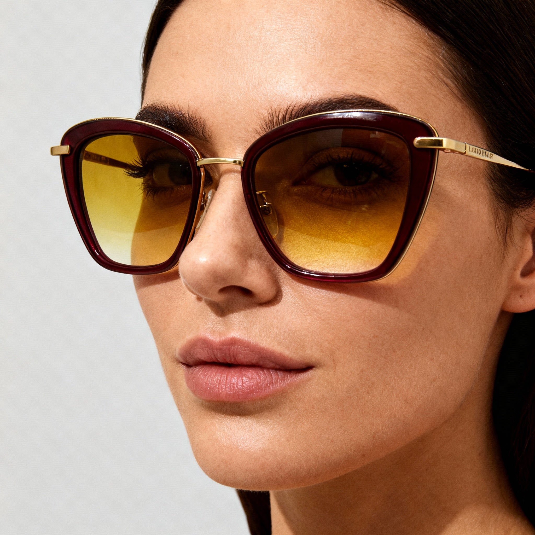 Longchamp LO638S Women's Ruby Acetate Cat Eye Gradient Non-Polarized Sunglasses, Lens 52mm, Photo 3