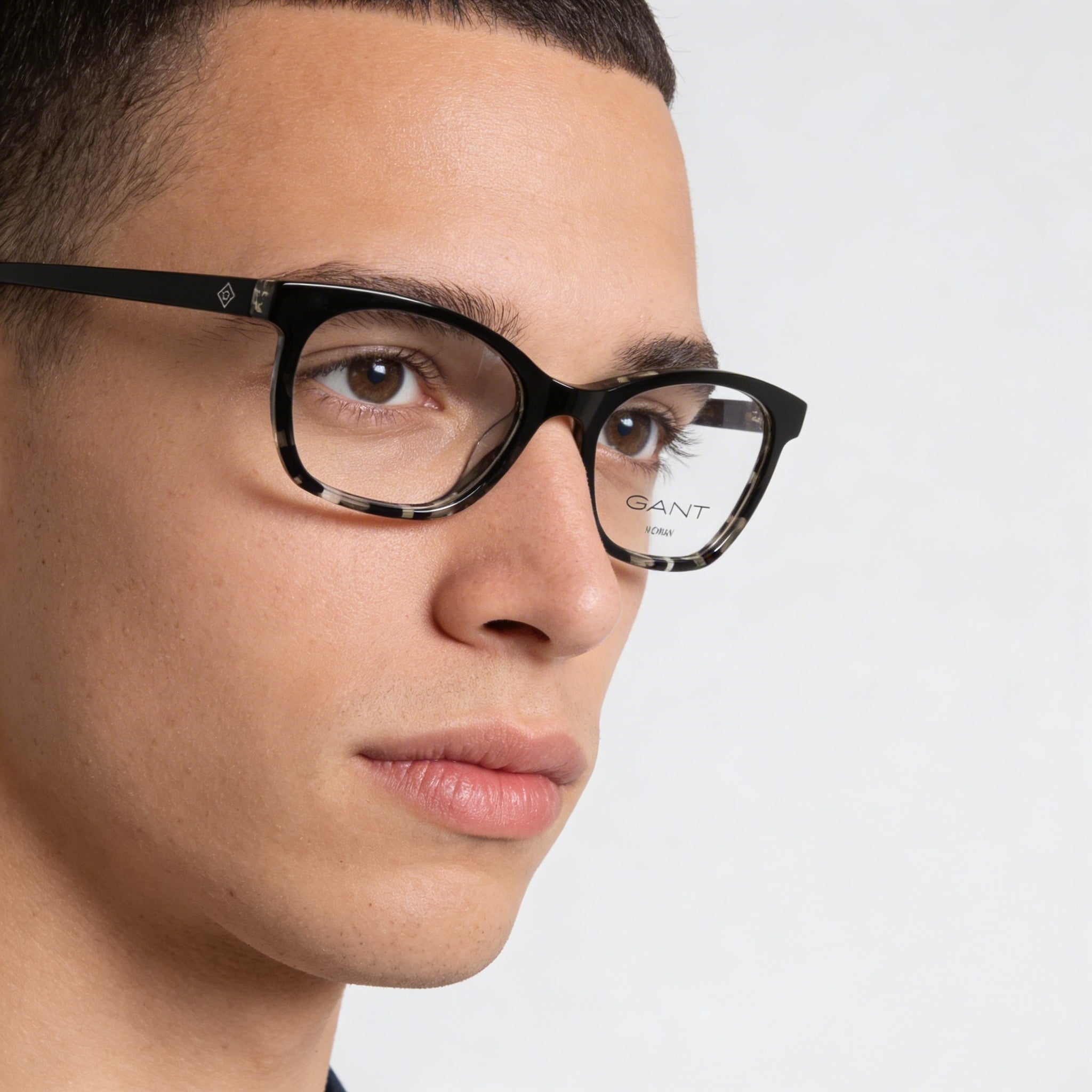 Gafas de sol para hombre GANT Ga4095 con montura de plástico y lentes de policarbonato, Habana, ancho de lente 49 mm, Photo 4