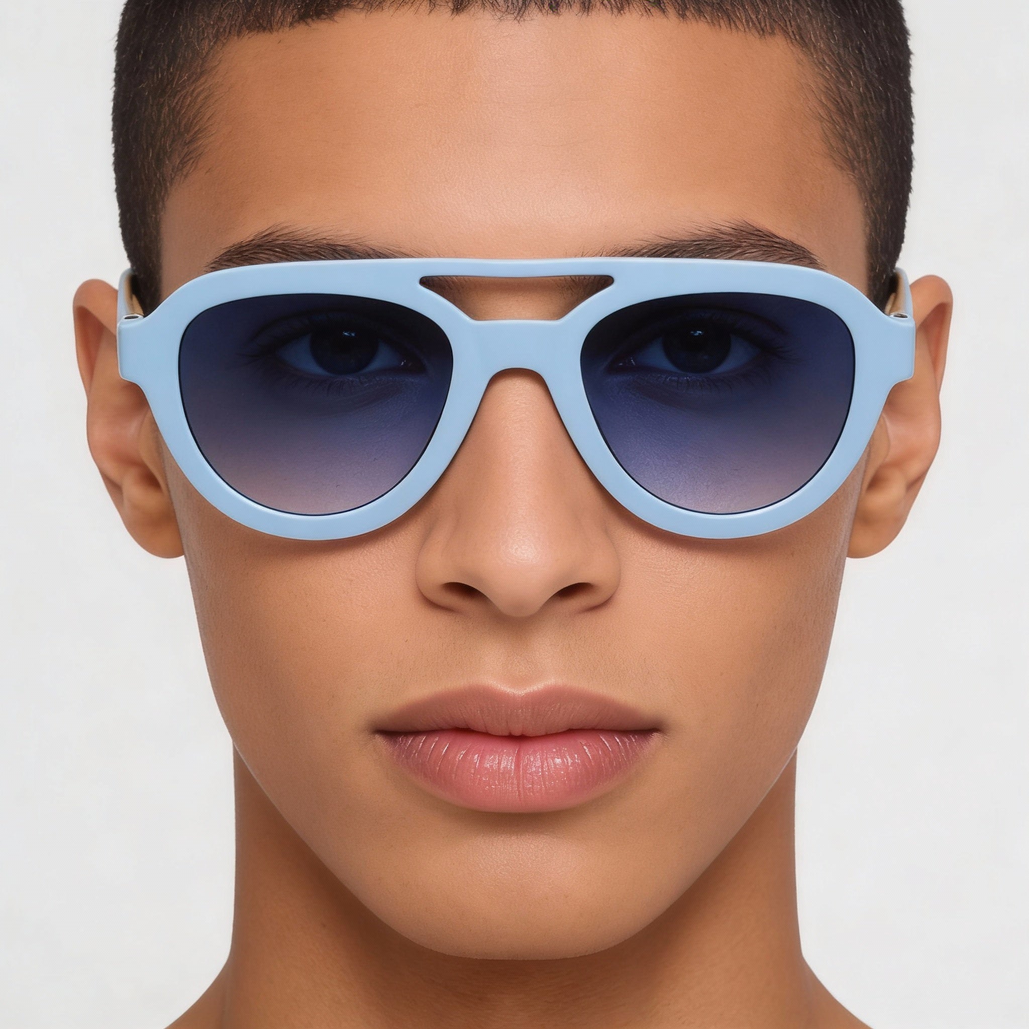 Adidas Originals Classic Unisex Multi-coloured Plastic Frame Blue Non-Polarized Sunglasses 51mm, Photo 5