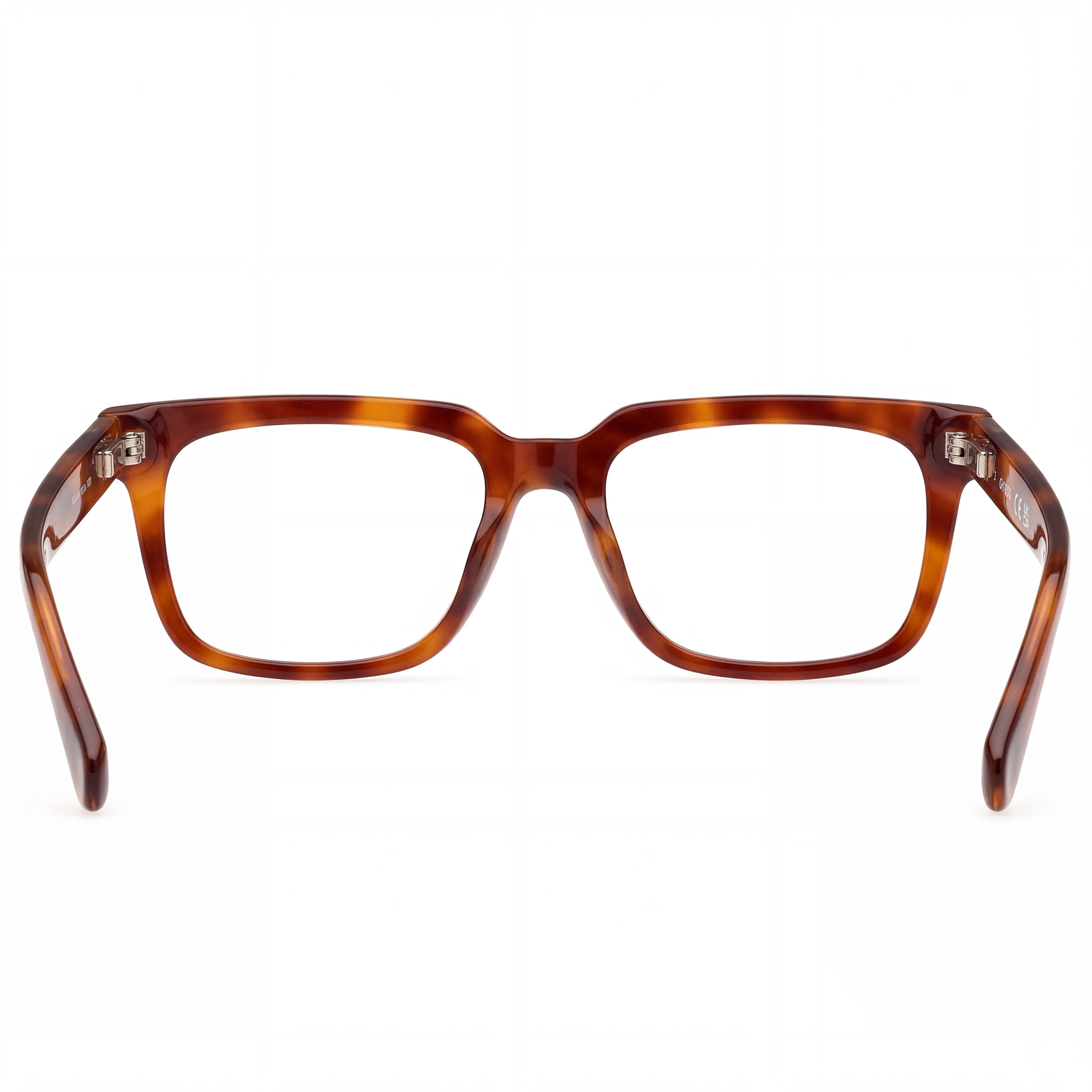GUESS GU50133 Women's Blonde Havana Plastic Optical Eyeglasses, Bridge Width 15mm, Temple Length 145mm, Photo 3