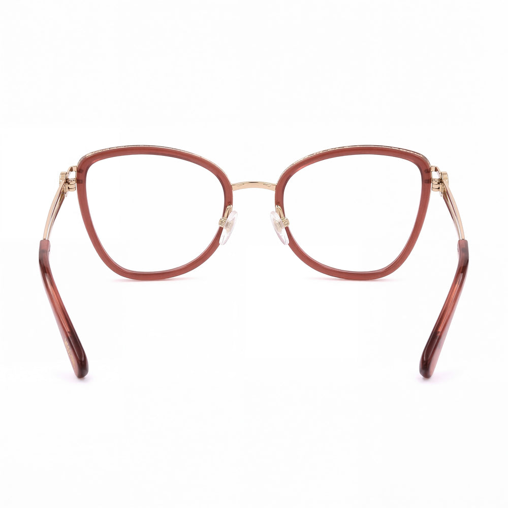 Gafas de sol clásicas vintage Moschino Mos584 para mujer en color burdeos con lentes de policarbonato de 52 mm