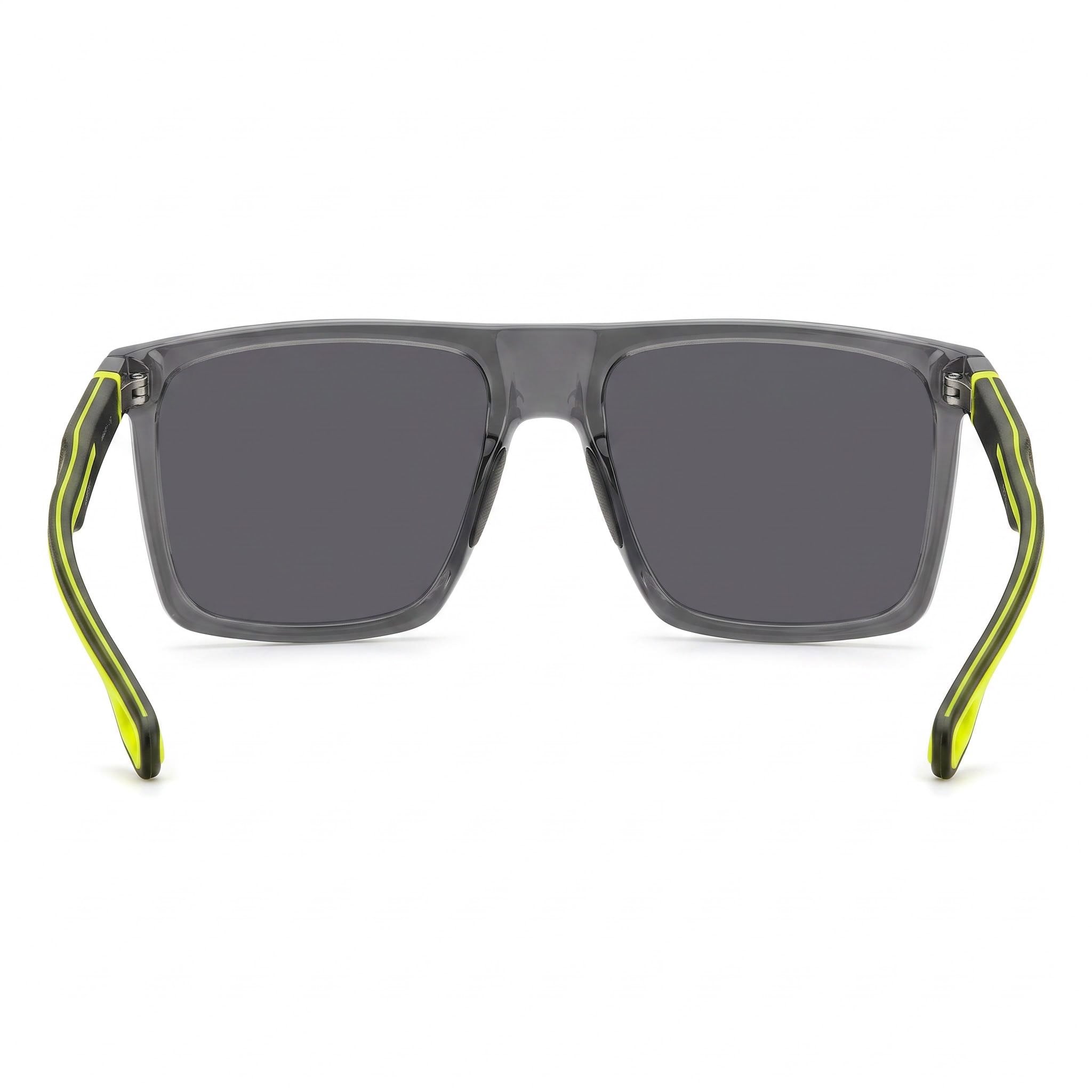 Carrera CASUAL Gafas de sol de poliamida ecológica UV 400 no polarizadas para mujer, Gris Amarillo Fluo, 58mm, Photo 4