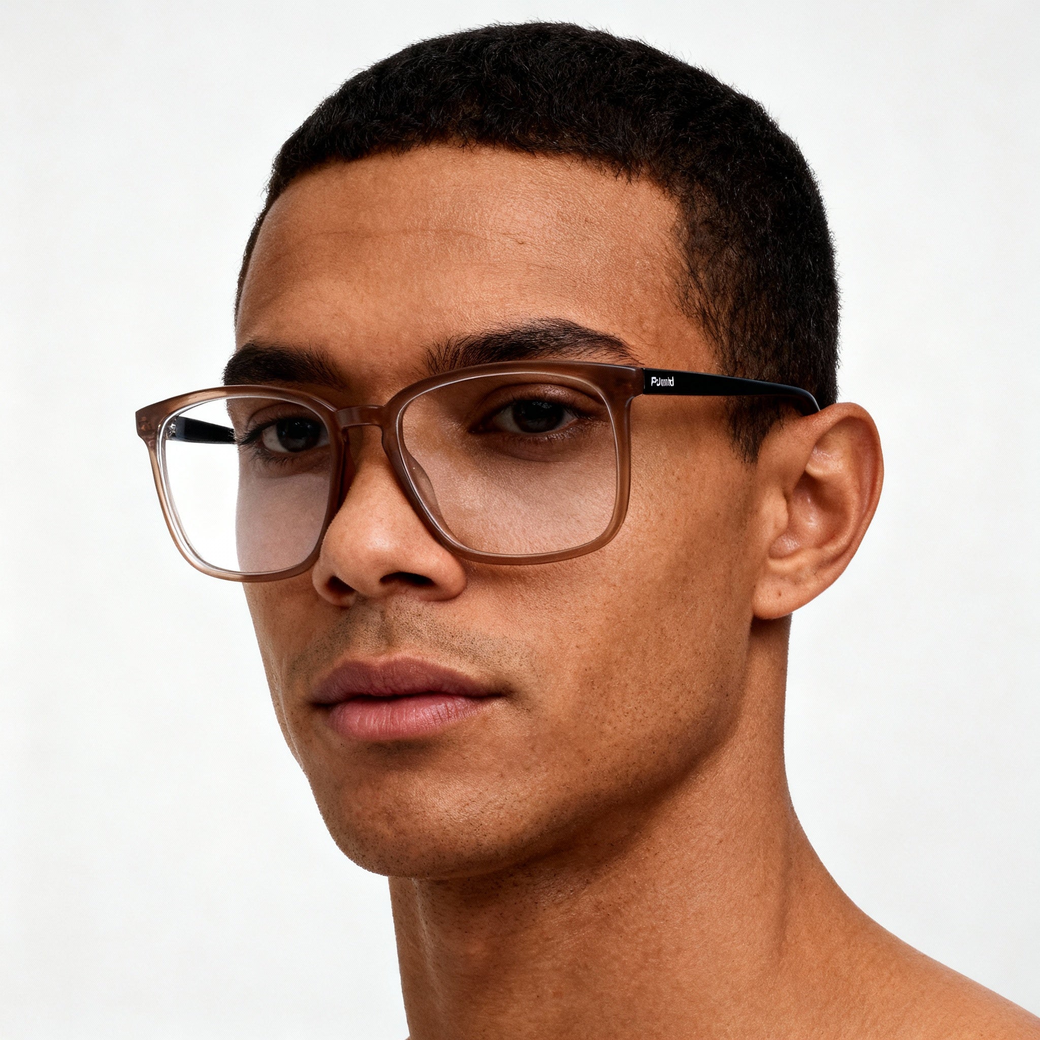 Polaroid PLD D488 Men’s Sport Full-Rim Plastic Eyeglasses, Brown Black Frame, 56-17-145, Photo 3