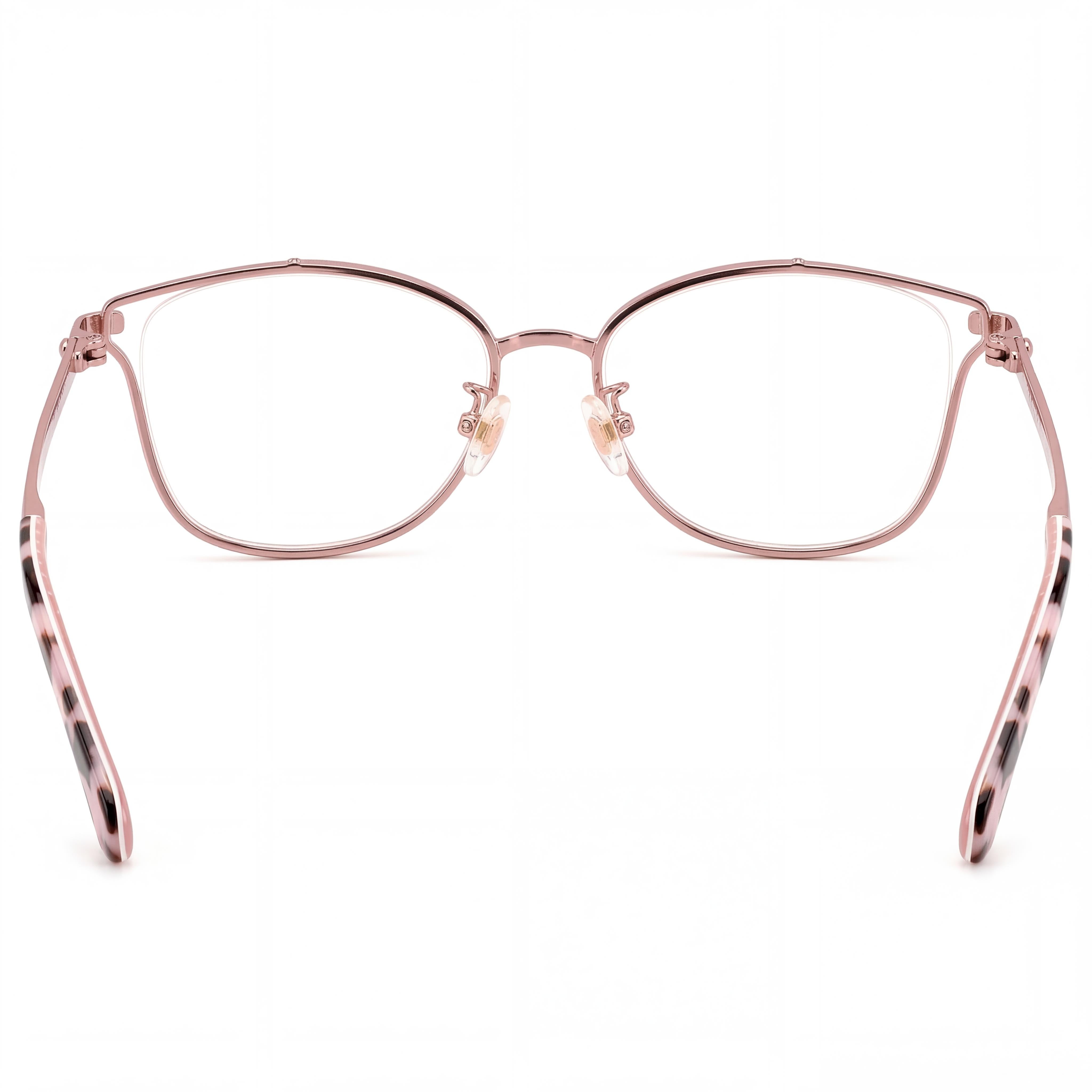 kate spade new york Lowri/F Women's Classic Pink Stainless Steel Eyewear Frames, Featuring 52mm Lens Width, Photo 3