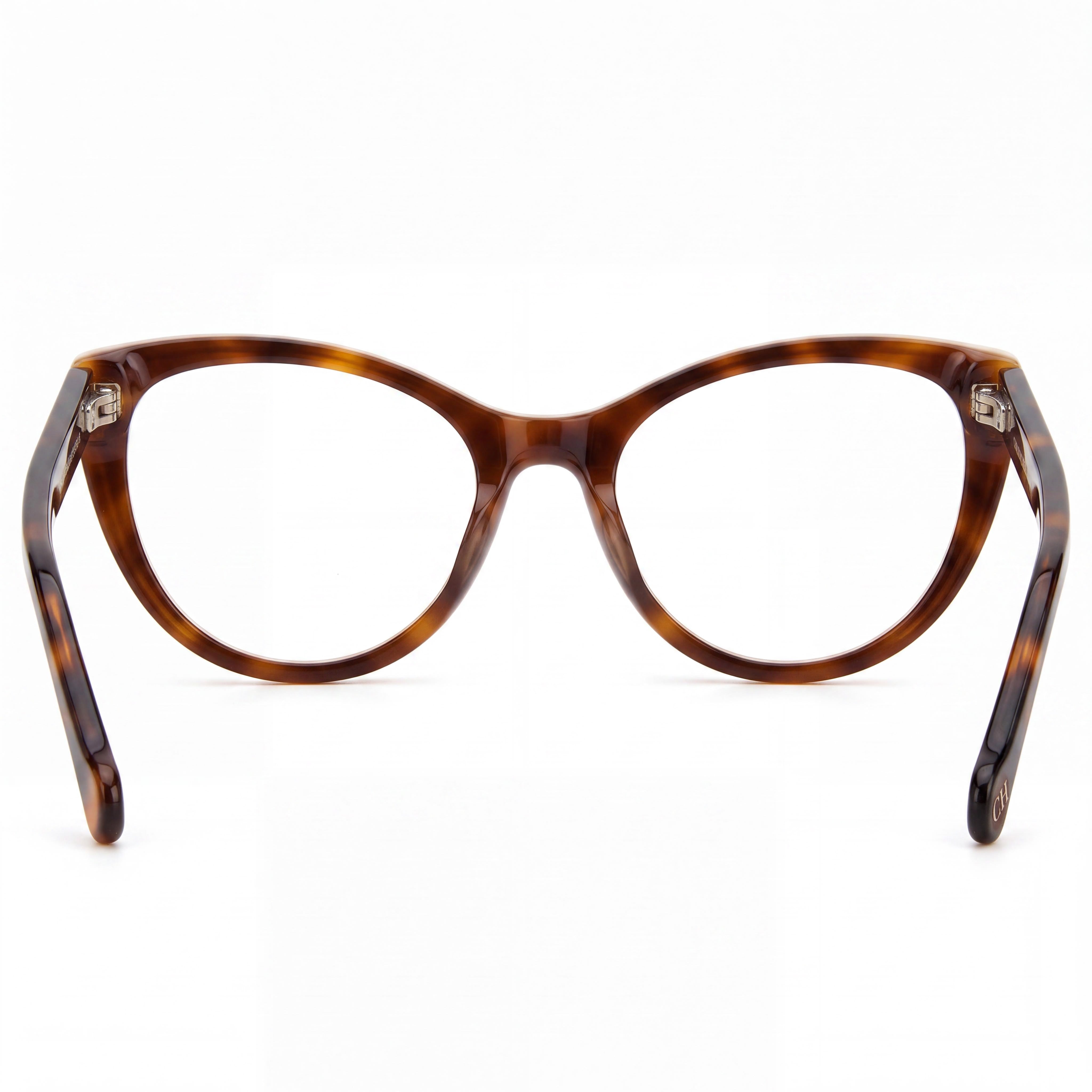 Carolina Herrera Her 0171 Men’s Acetate Frame Eyeglasses with Polycarbonate Lenses in Havana White, 53mm, Photo 2