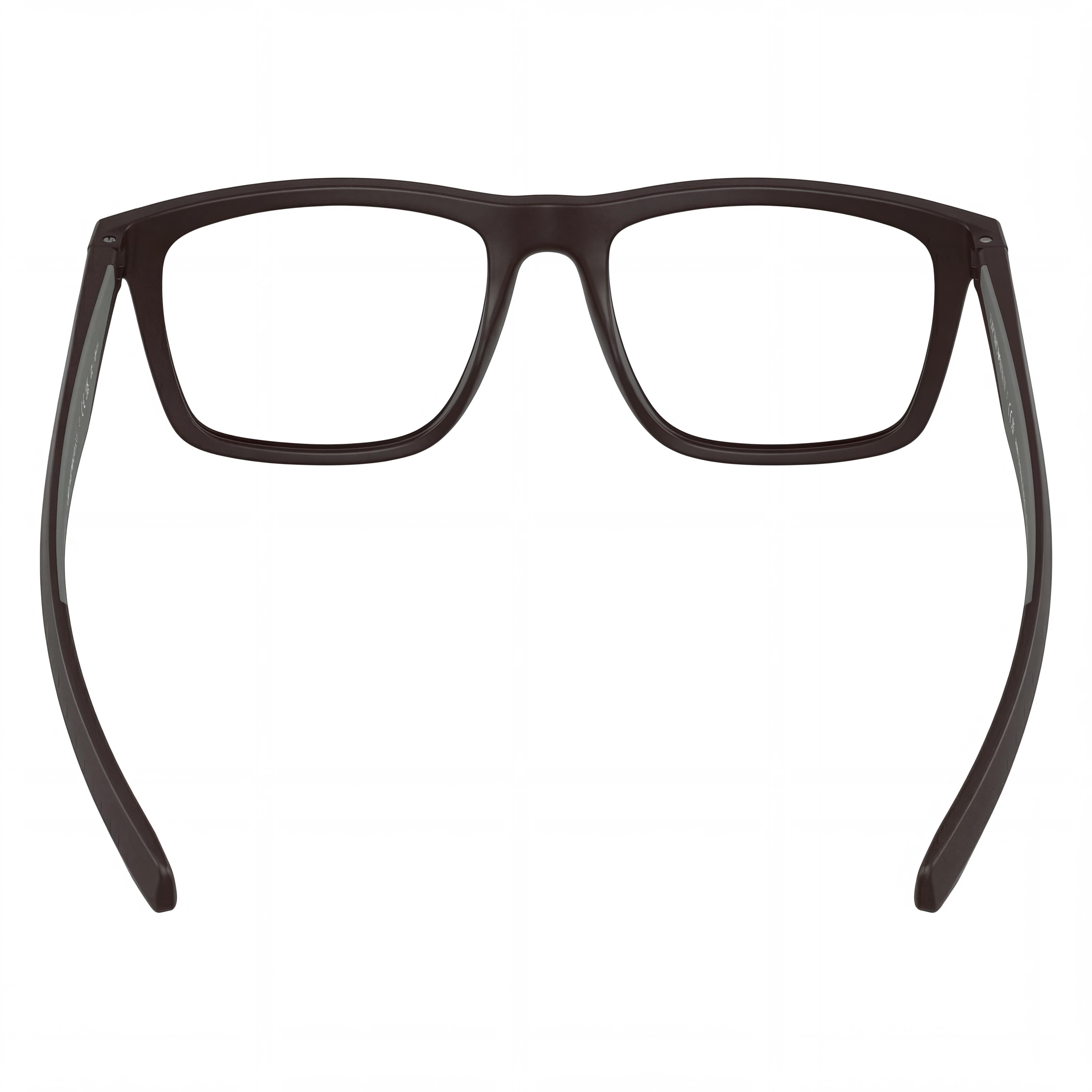 Emporio Armani Ea4235 Women's Eyeglasses with Sun Clip-ons, Matte Brown Plastic Frame, Demo Lenses, 55mm, Photo 3