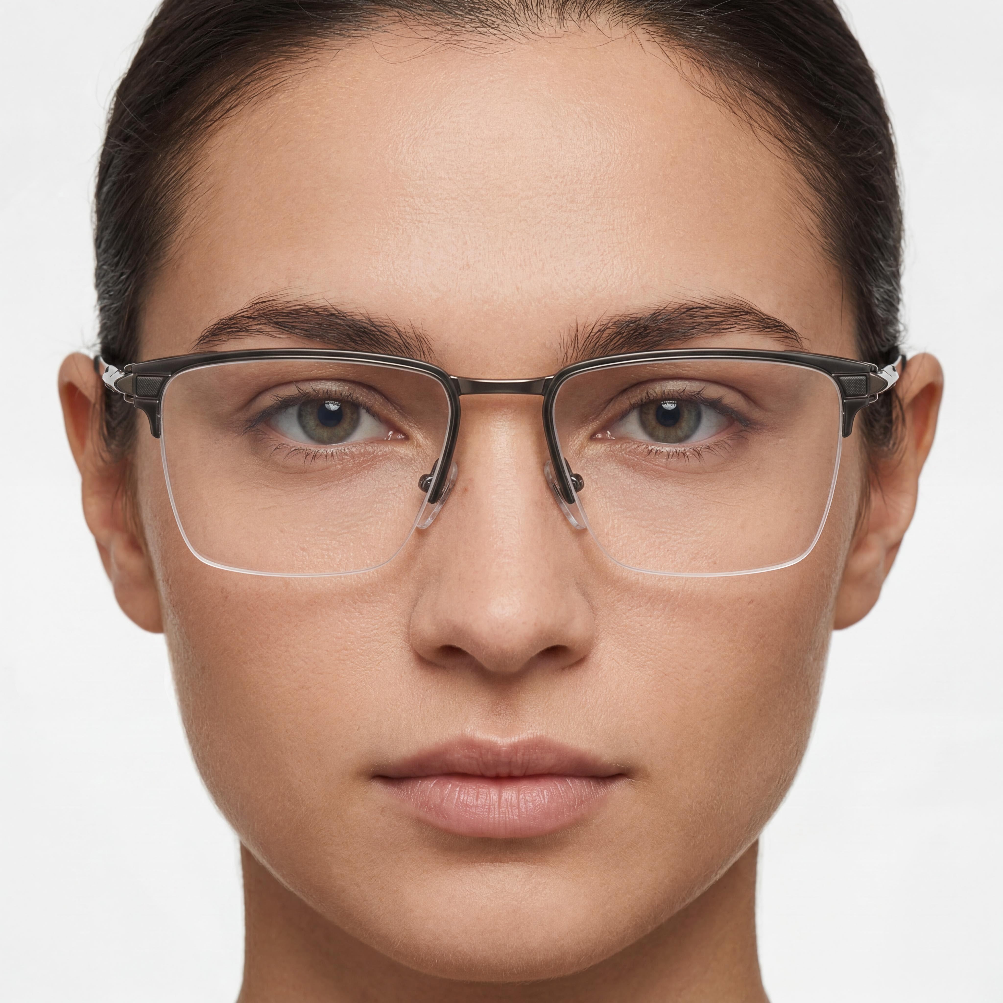 Chopard Vchl20v Unisex Metal Optical Frames in Yellow Gold with Black Parts, 54mm Lens, Clear Demo Lenses, Prescription Ready, Photo 4
