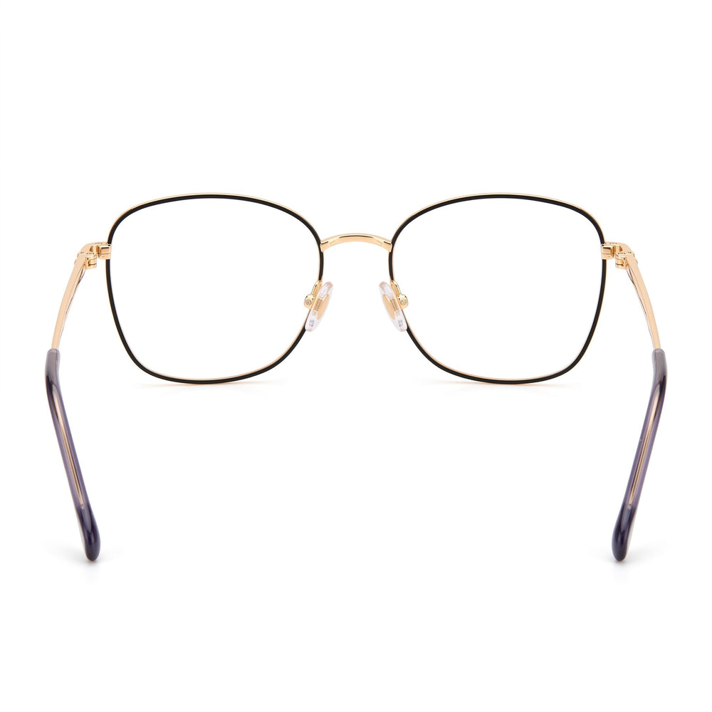 Isabel Marant Classic Women's Eyeglasses with Stainless Steel Frame in Black Gold, 54mm Lens Width