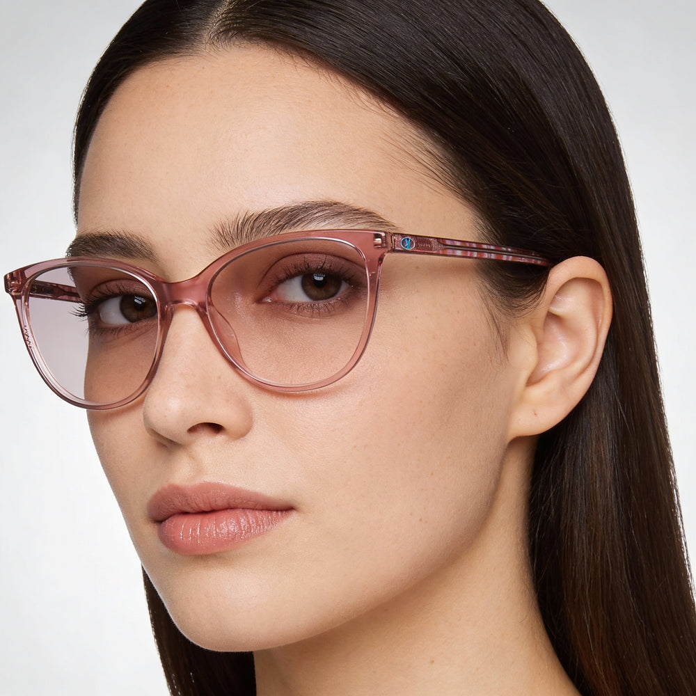Gafas de sol casuales de acetato rosa para mujer M Missoni Mmi 0067 de 54 mm