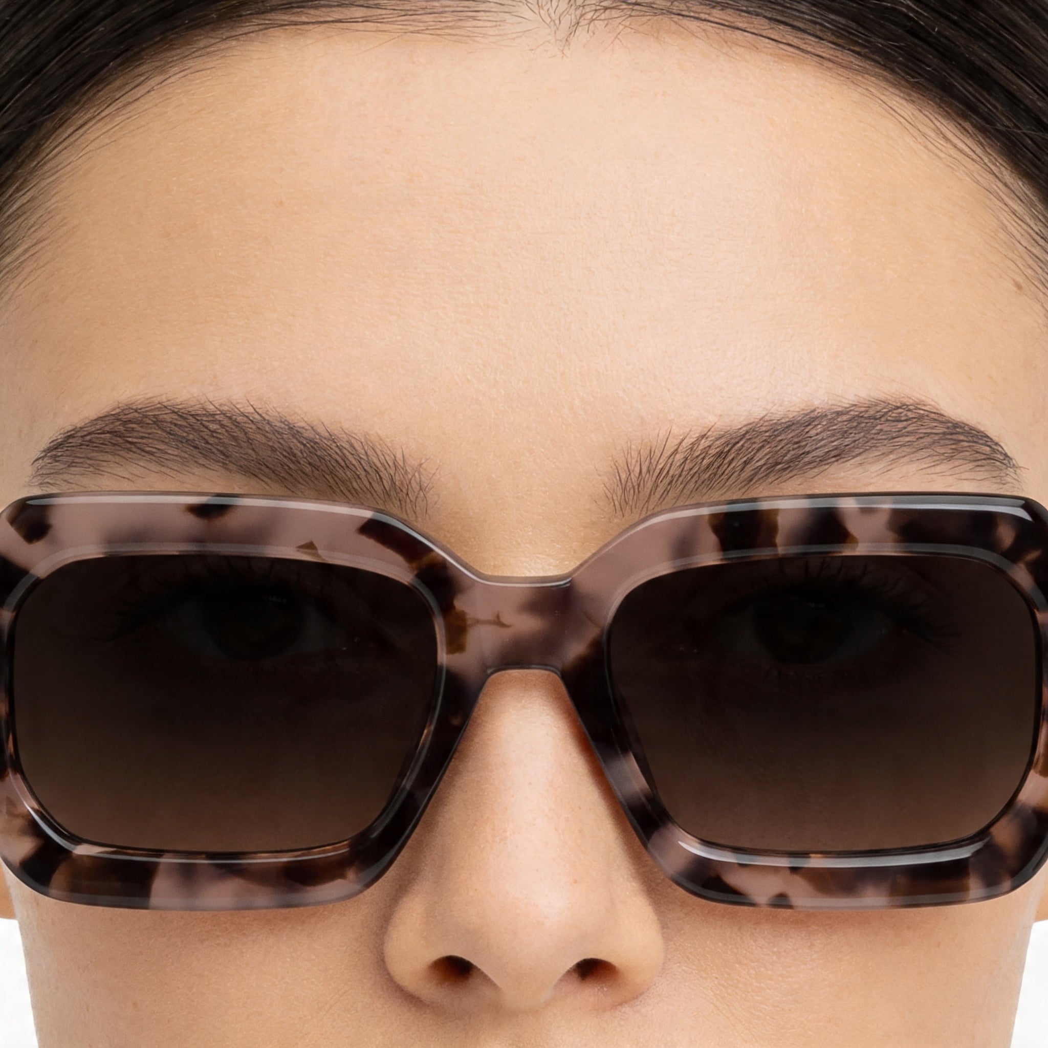 Hugo Boss BOSS 1732/G/S Women's Pink Havana Acetate Frame Brown Shaded Lens UV Protection Sunglasses 54mm, Photo 5