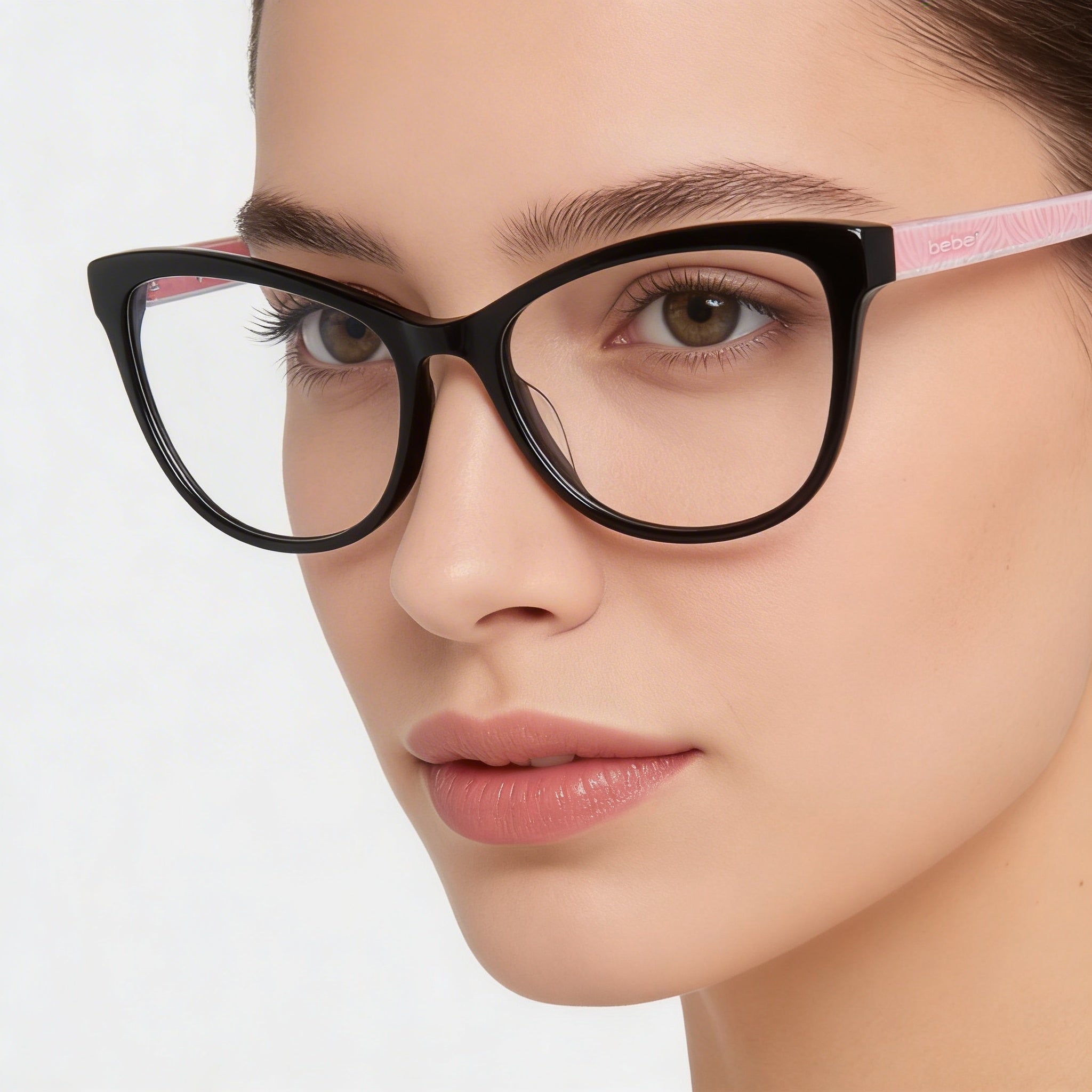 Gafas de sol de mujer bebe Bb5211 de plástico con montura completa ojo de gato, lente de 55 mm, puente de 17 mm, patilla de 140 mm, Photo 4