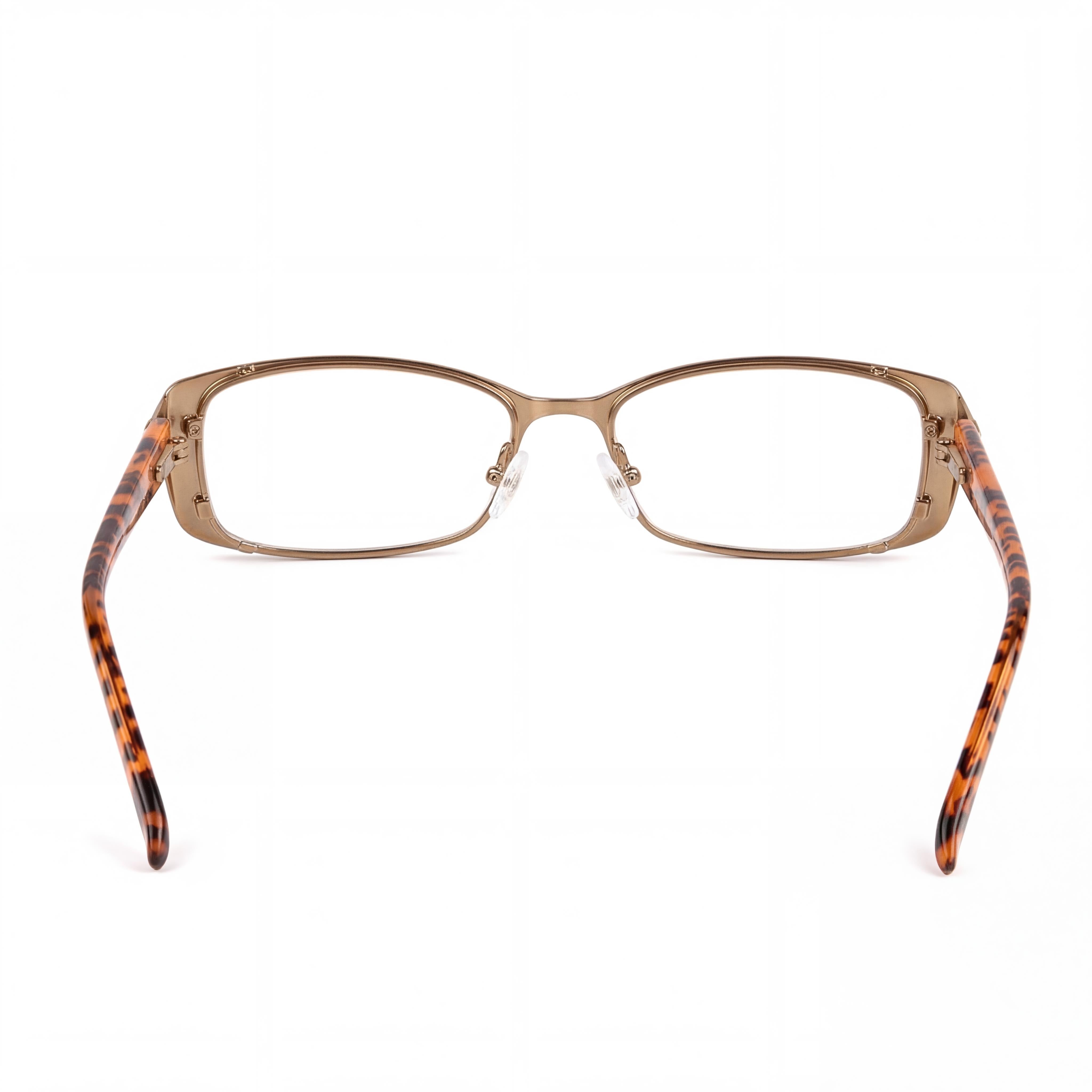 Emilio Pucci Model 2140_207 Unisex Eyewear featuring a Chestnut Brown Plastic Frame, 50mm Lens Width, Photo 3