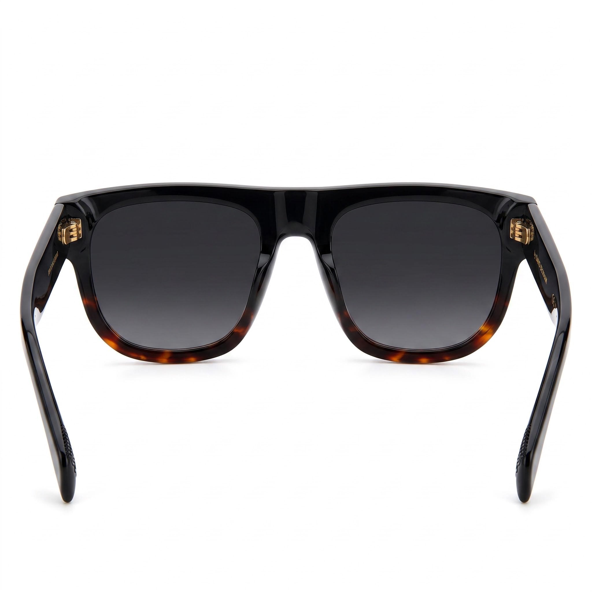 Gafas de Sol David Beckham Db 7044/S Rectangulares para Hombre, Acetato Negro Gris Degradado No Polarizadas Protección UV 54mm, Photo 4